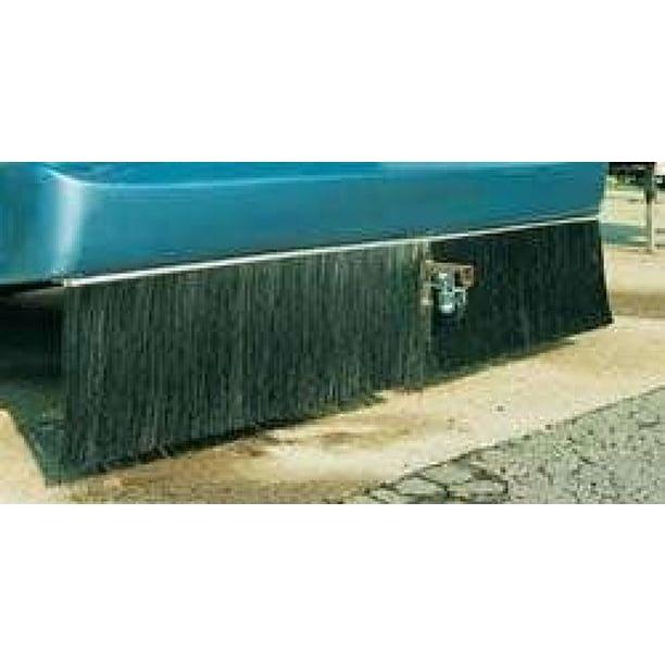 Industrial Brush 3006155 22 inch Towed Vehicle Splash Stop Brush Shield Black