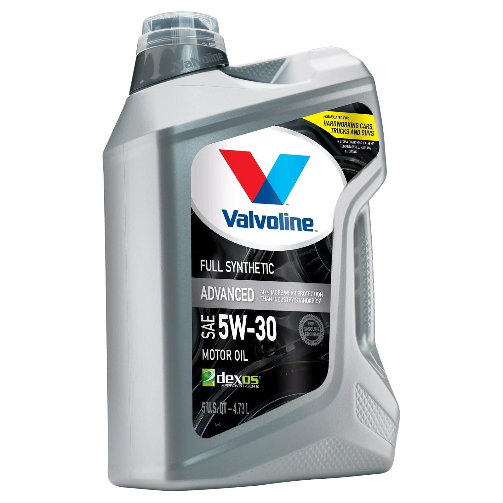 Valvoline Advanced Full Synthetic Standard Full Synthetic Engine Oil 5W-30 5 Quart 881164
