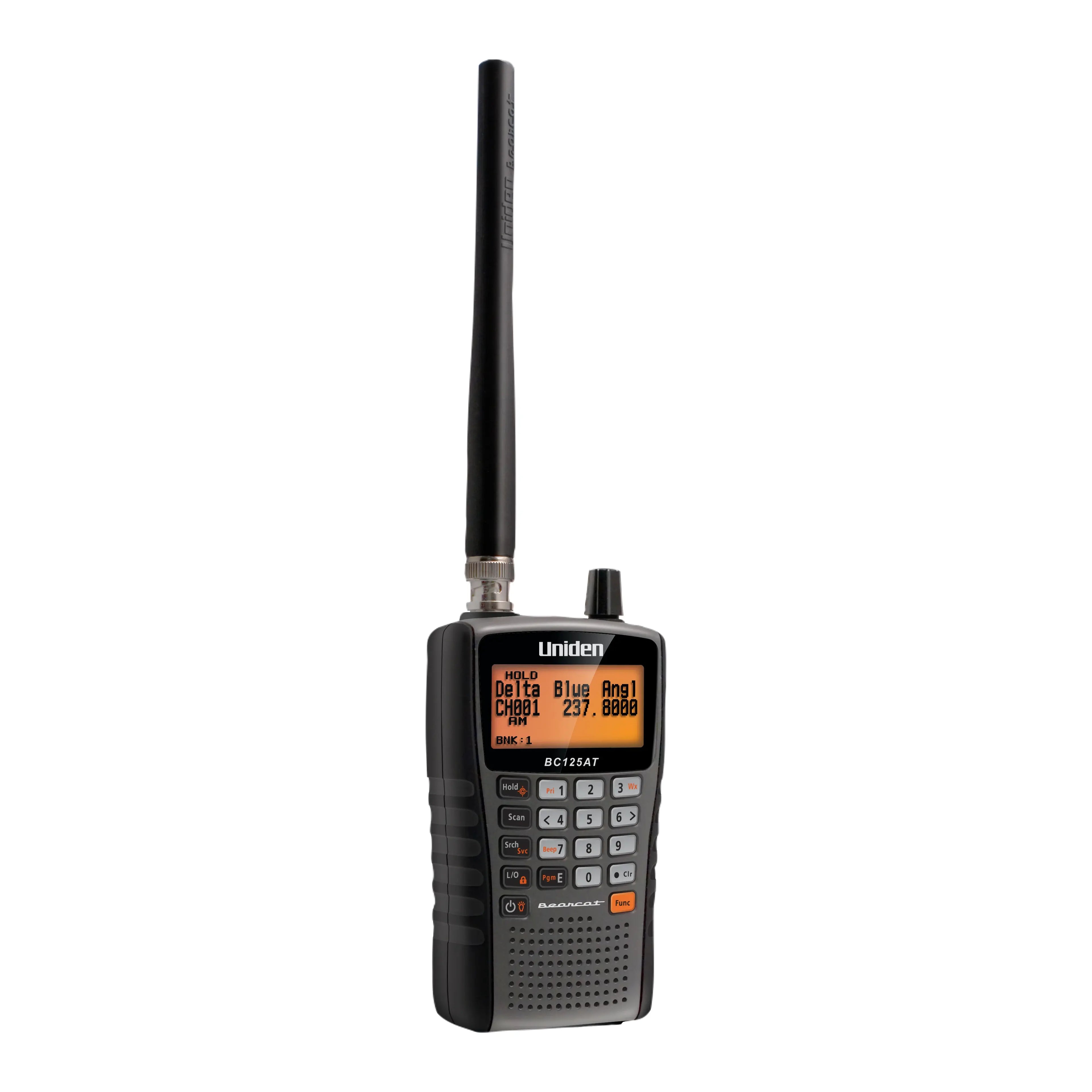 Uniden BC125AT 500 Channel Handheld Police Scanner Portable NASCAR Racing Fire