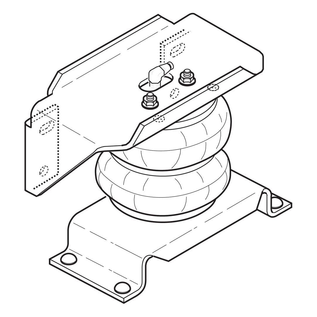 Firestone Ride-Rite Air Helper Spring Kit for Ford/Ram - 2404