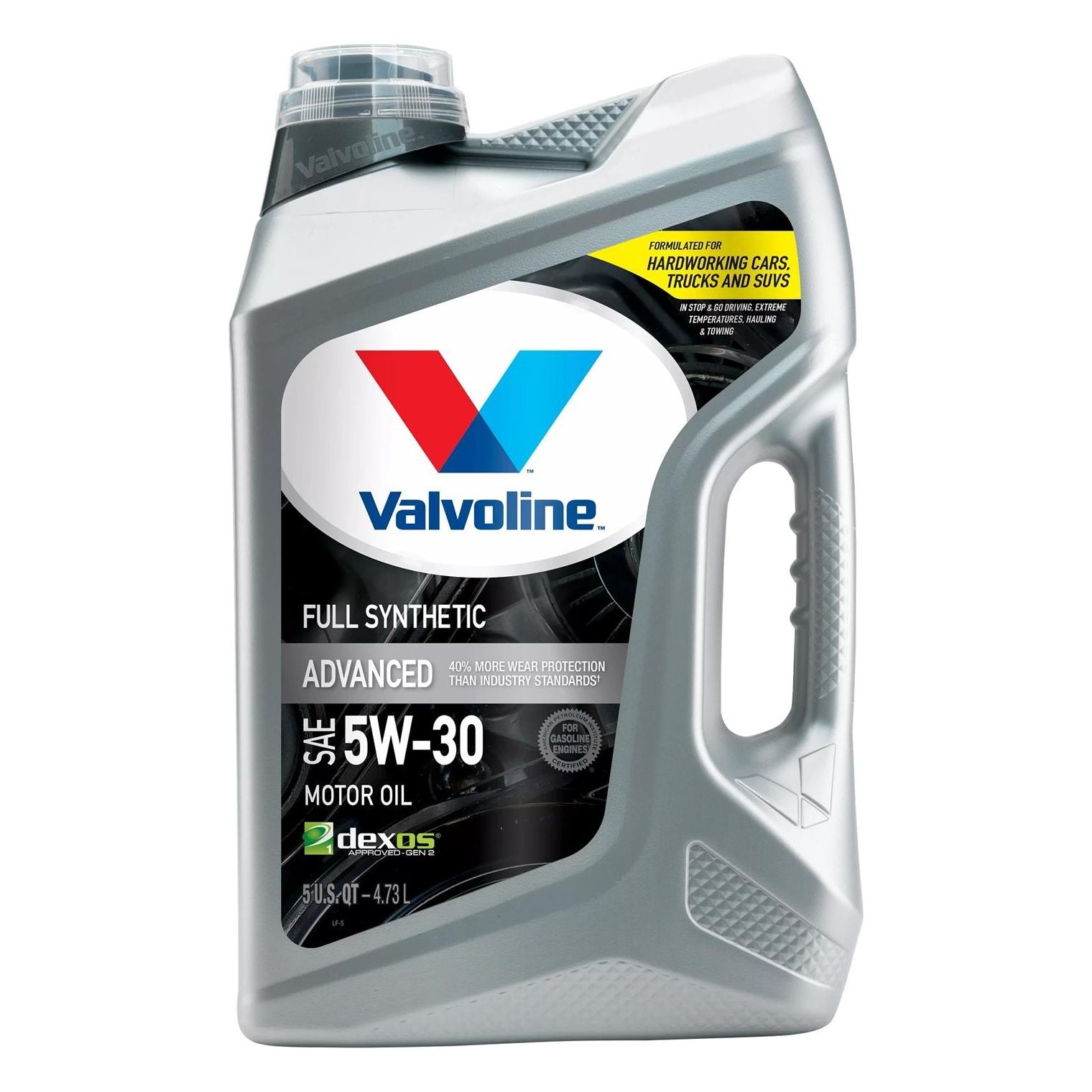 Valvoline Advanced Full Synthetic Standard Full Synthetic Engine Oil 5W-30 5 Quart 881164