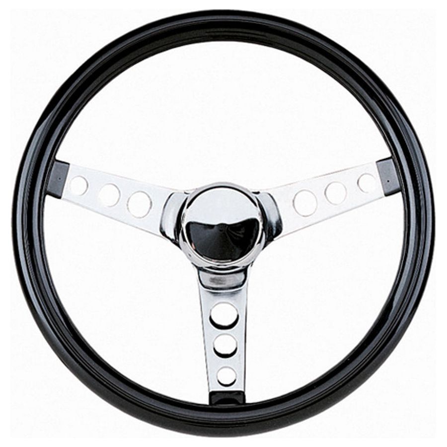 Grant International Black 12 1/2in Classic Cruising Steering Wheel 802
