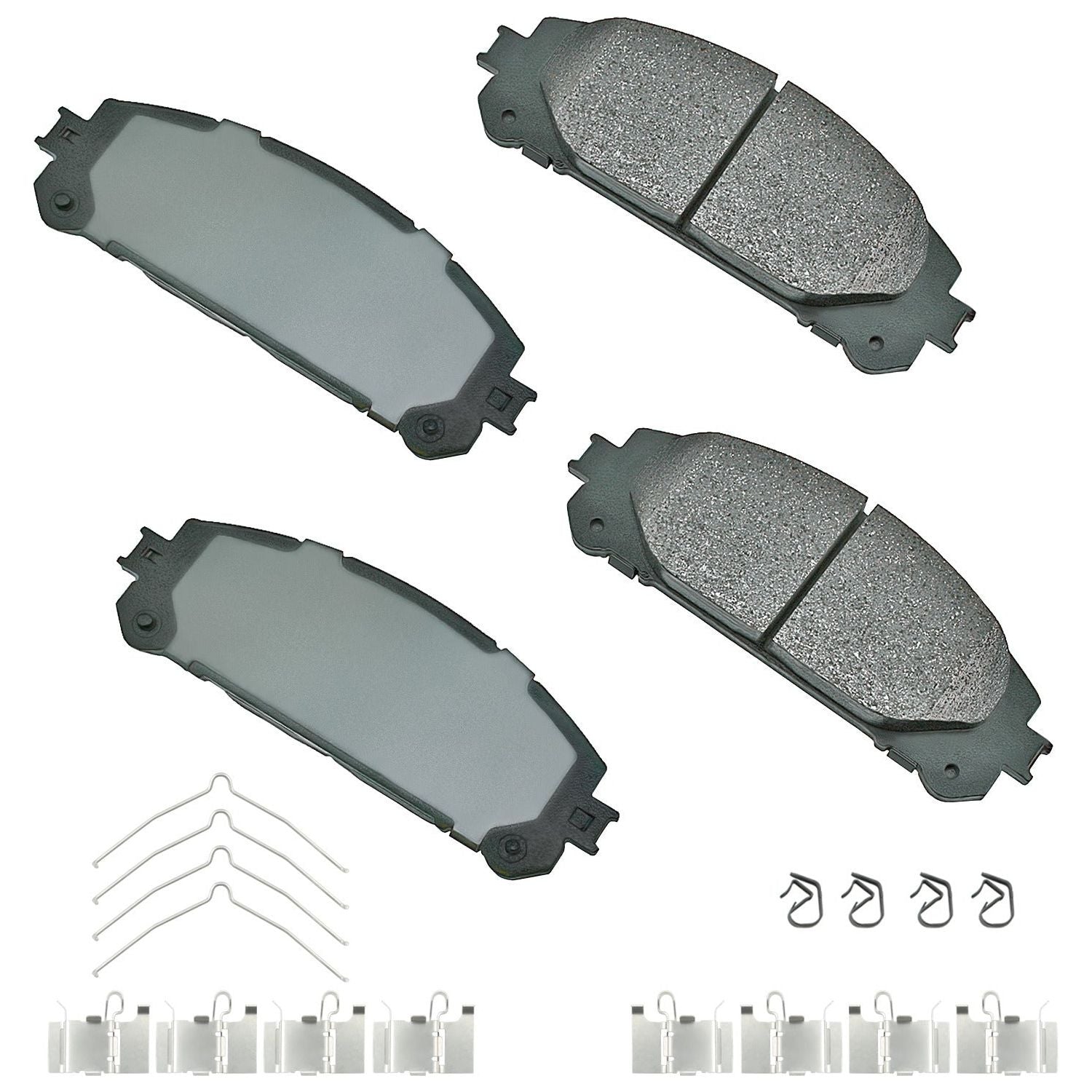 AKEBONO ACT1324A - Brake Pad Front Lexus NX200T 15-17 NX300H - Auto Parts Finder - Parts Ghoul