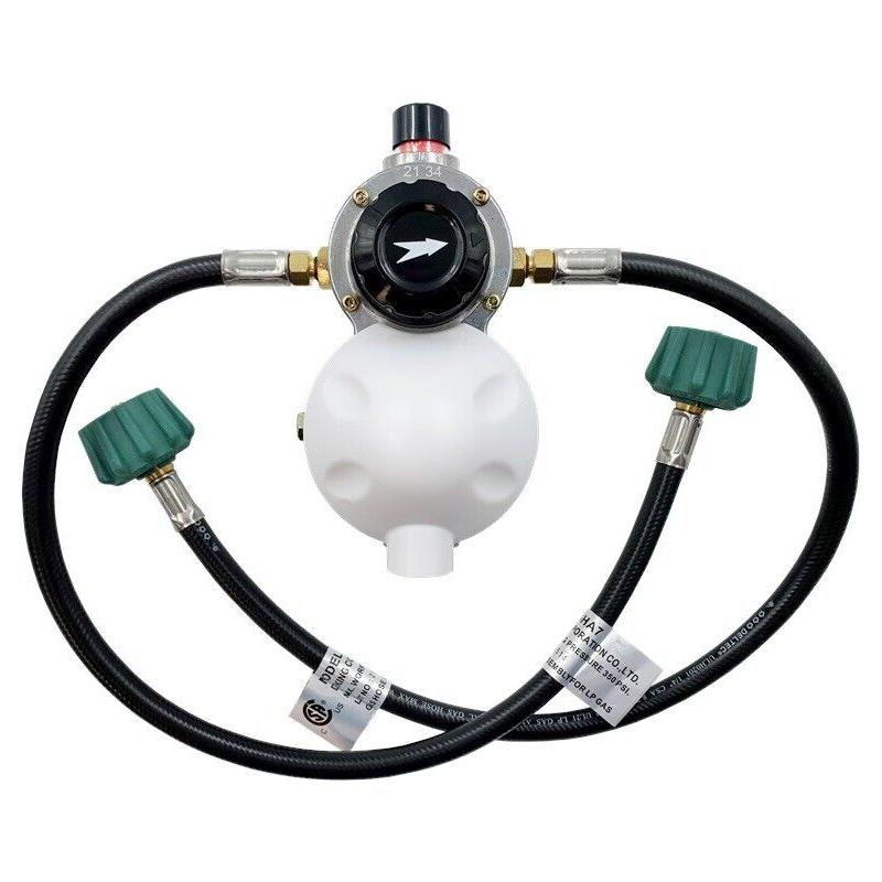 AP Products 028-606024 Auto Changeover Regulator w/ Two 24" Propane Hoses and Cover - Auto Parts Finder - Parts Ghoul
