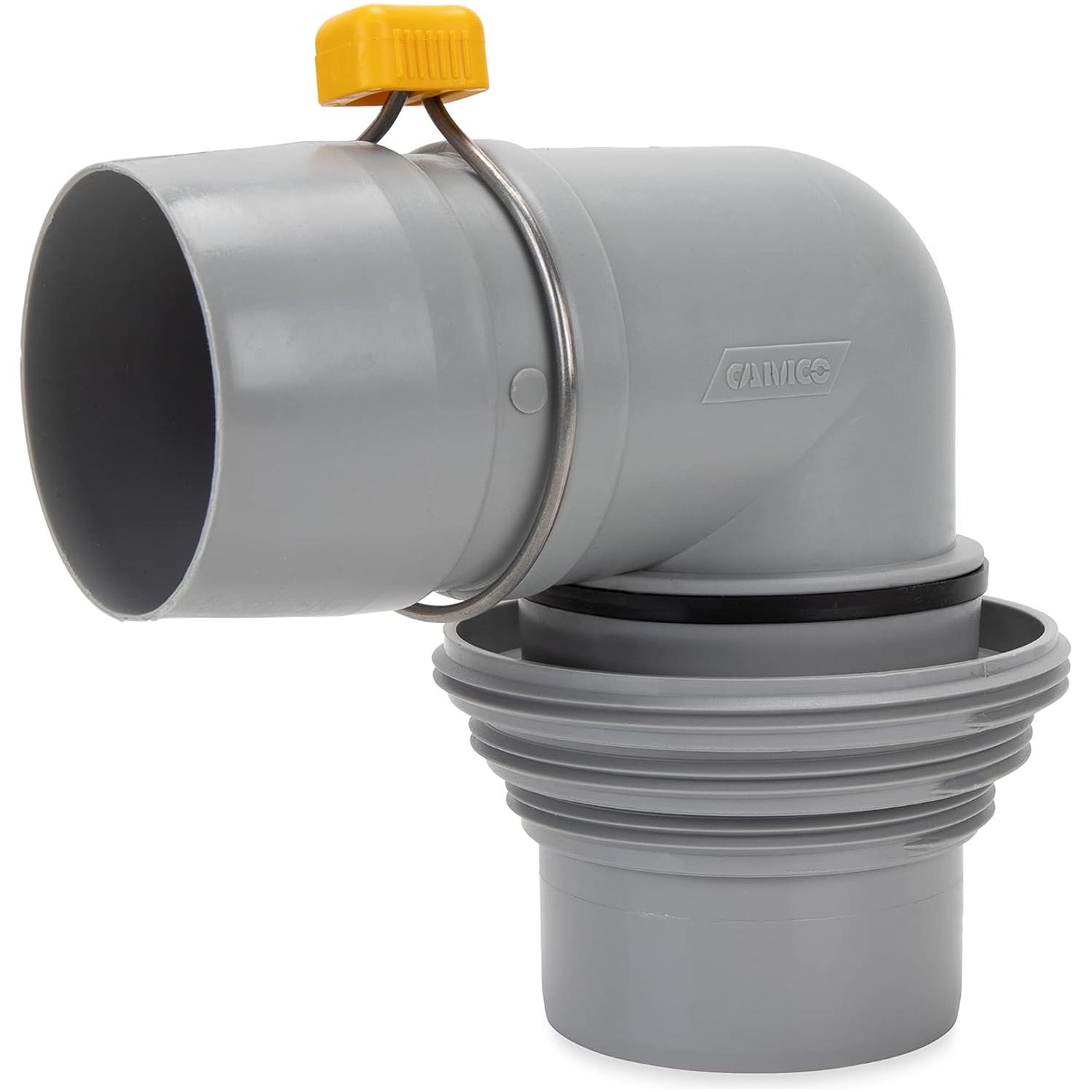 Camco Easy Slip Sewer Elbow and 4-in-1 Adapter 39144