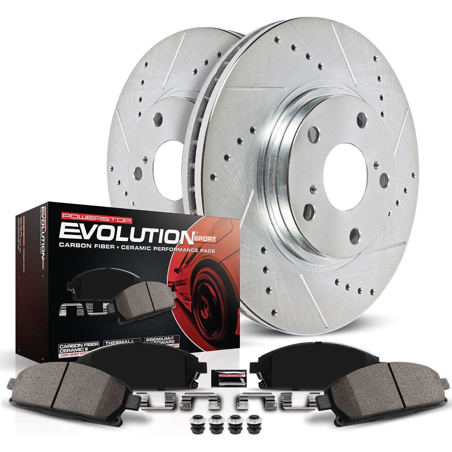 Power Stop Z23 Evolution Sport Brake Upgrade Kits K3053