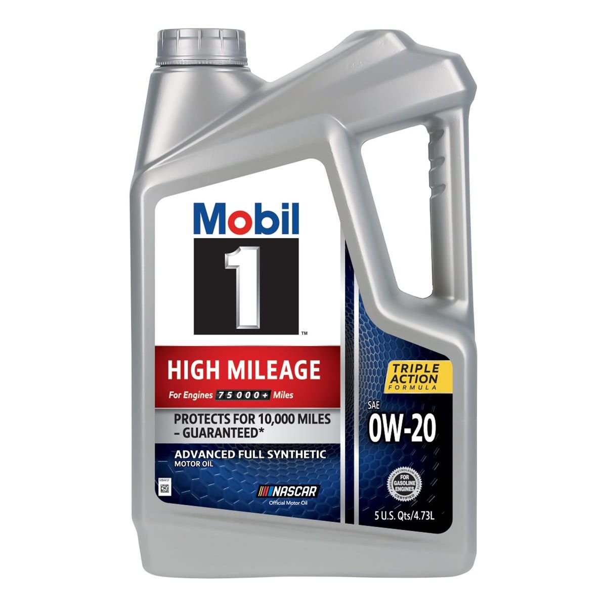 Mobil 1 High Mileage Motor Oil 122536