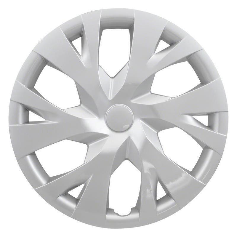 Coast to Coast Silver 14in 6 Y Spoke Universal Wheel Cover / Hub Cap 4 Piece IWC53314S