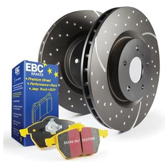 EBC Stage 5 Superstreet Disc Brake Kits S5KF1470