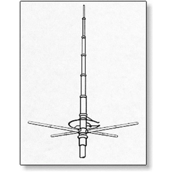 Maco V58 5/8 Wave 1,200 Watt Ground Plane CB Base Antenna 5 dB Gain 26-33 MHZ