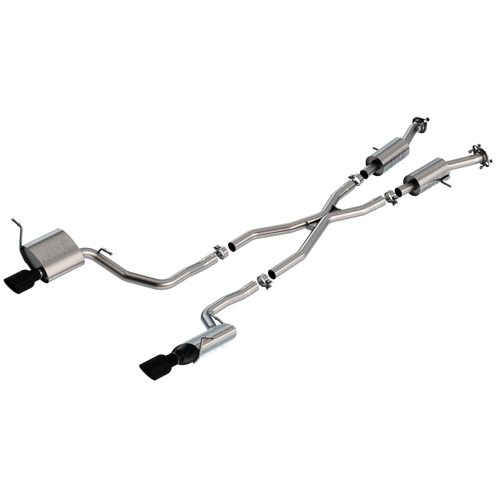 Borla S-Type Cat-Back Exhaust Systems 140835BC