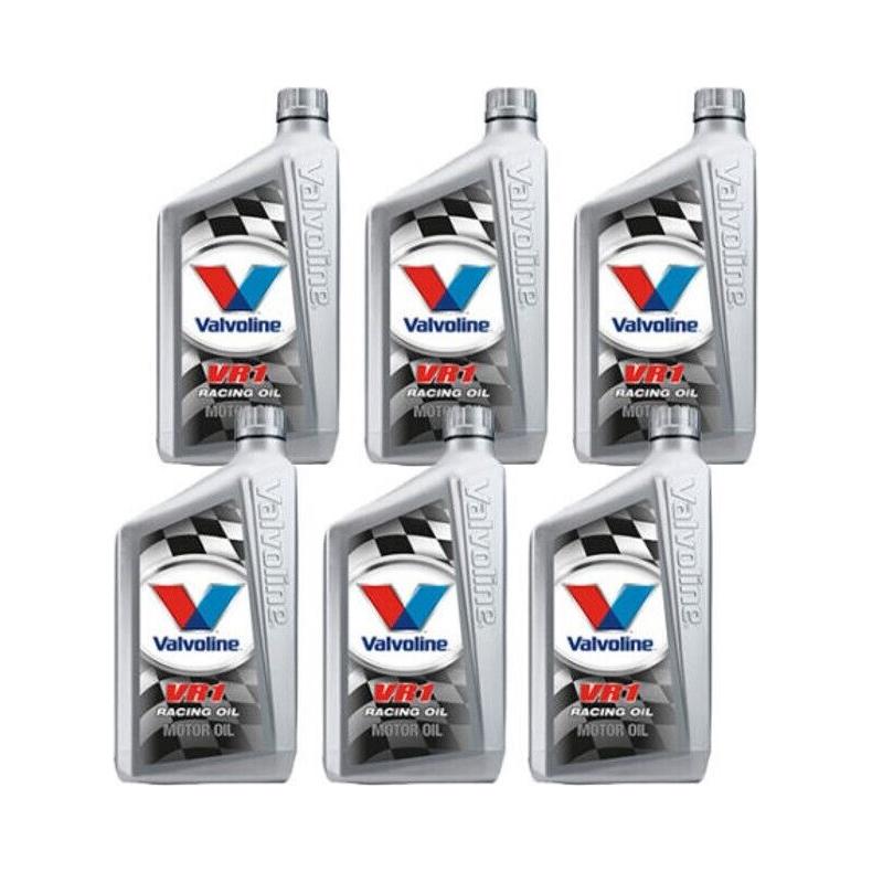 Valvoline 822388 SAE 10W30 VR1 Racing Motor Oil 1 Quart Bottle Case Of 6