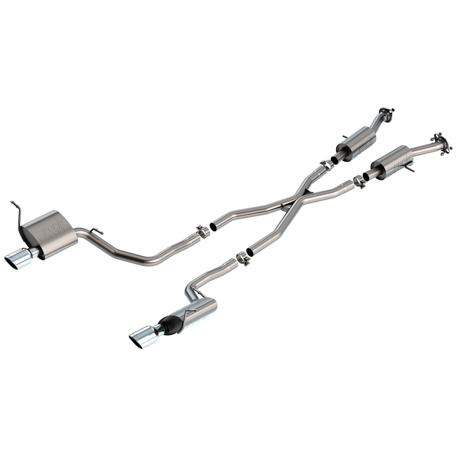 Borla S-Type Cat-Back Exhaust Systems 140835