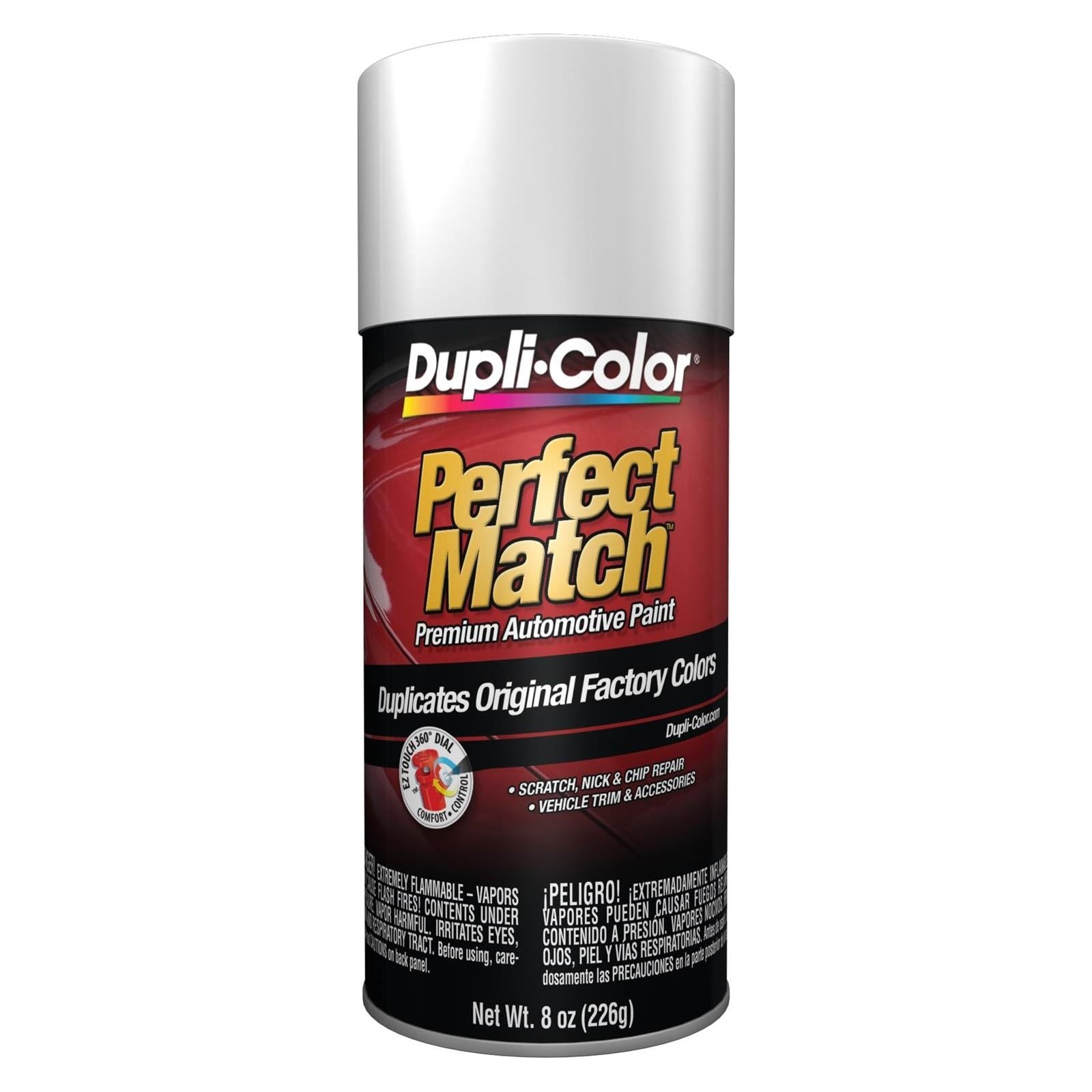Dupli-Color Perfect Match Universal White Spray paint 8oz BUN0300