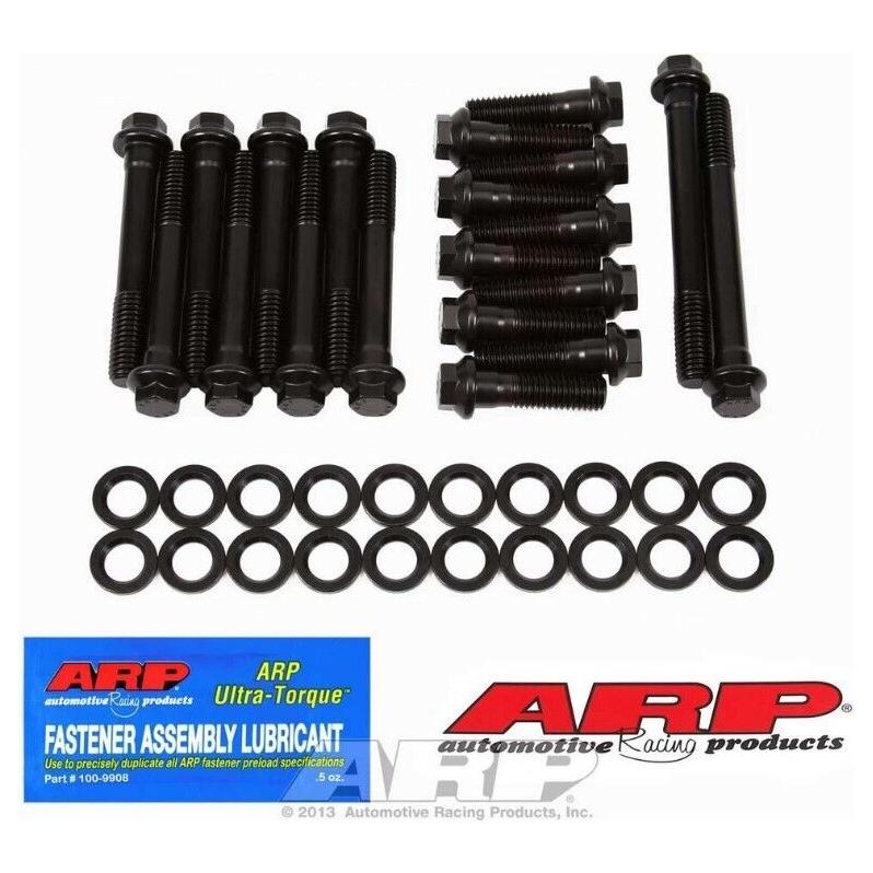 ARP ARP144-3602 High Performance Head Bolt Kit 6pt Black for Small Block Mopar - Auto Parts Finder - Parts Ghoul