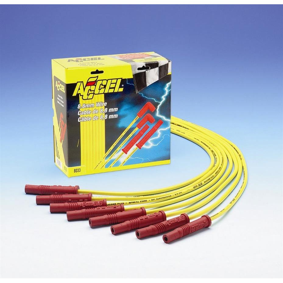 ACCEL 8.8 Silicone Wire Set 8033 - Auto Parts Finder - Parts Ghoul