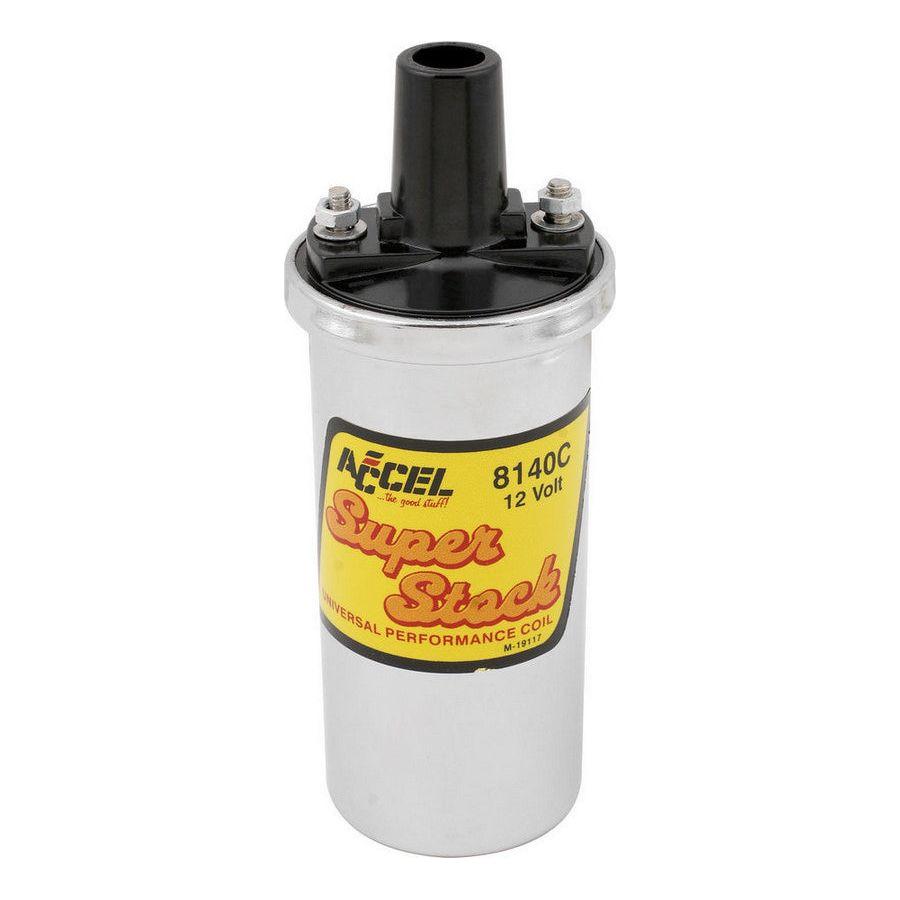 ACCEL Super Stock Chrome Coil  8140C - Auto Parts Finder - Parts Ghoul