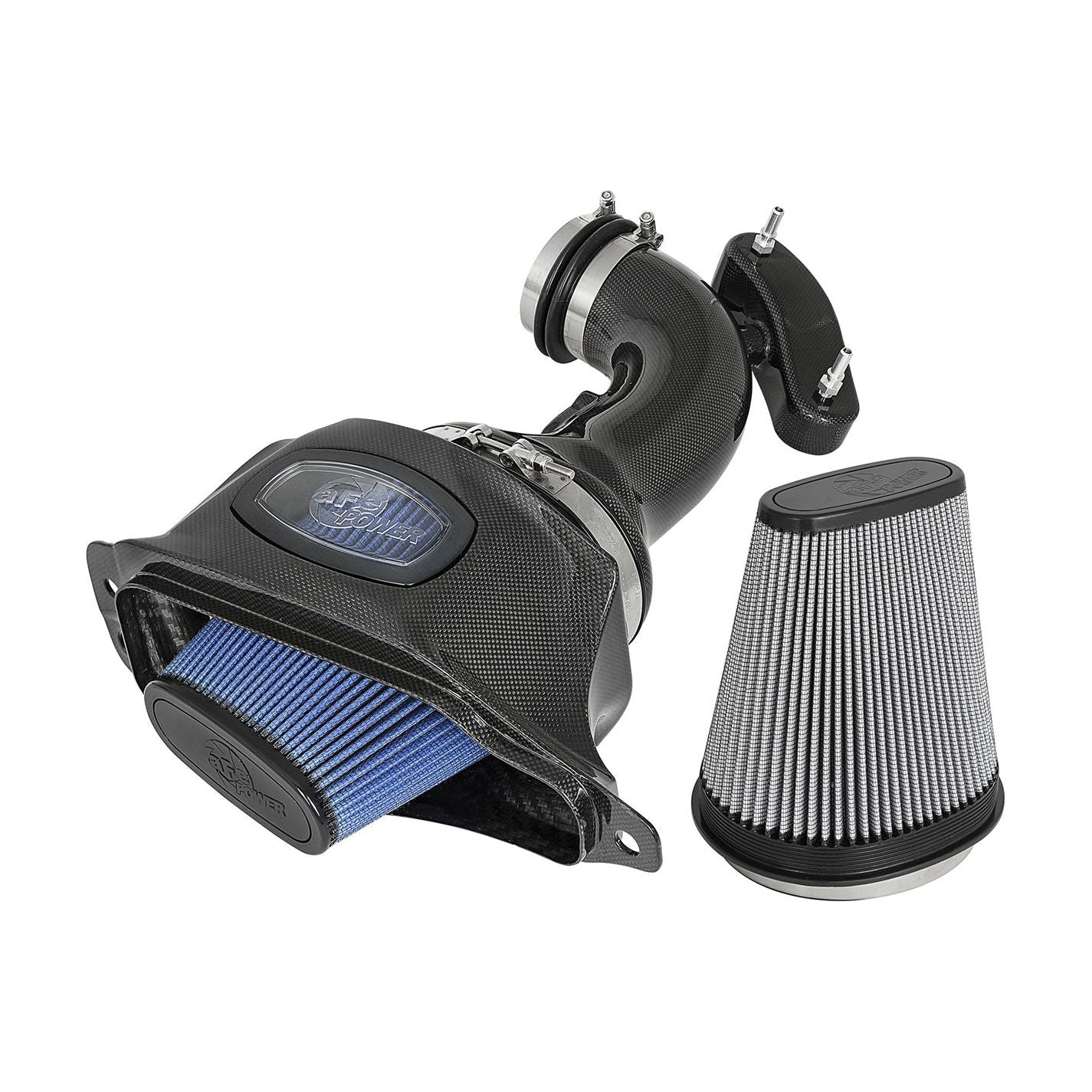 AFE POWER 52-74201-C - Air Intake System 14- Corvette 6.2L Carbon - Auto Parts Finder - Parts Ghoul