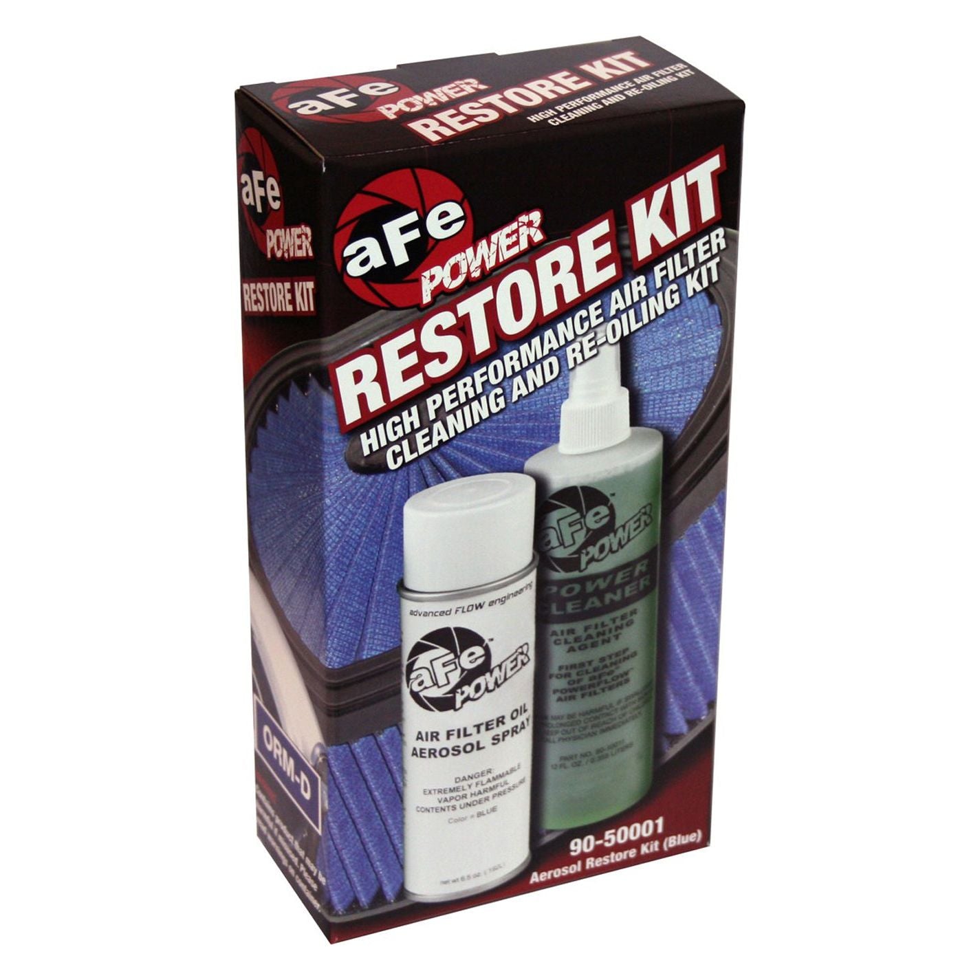 AFE POWER 90-50001 - Air Filter Cleaning Kit Blue Oil Aerosol - Auto Parts Finder - Parts Ghoul