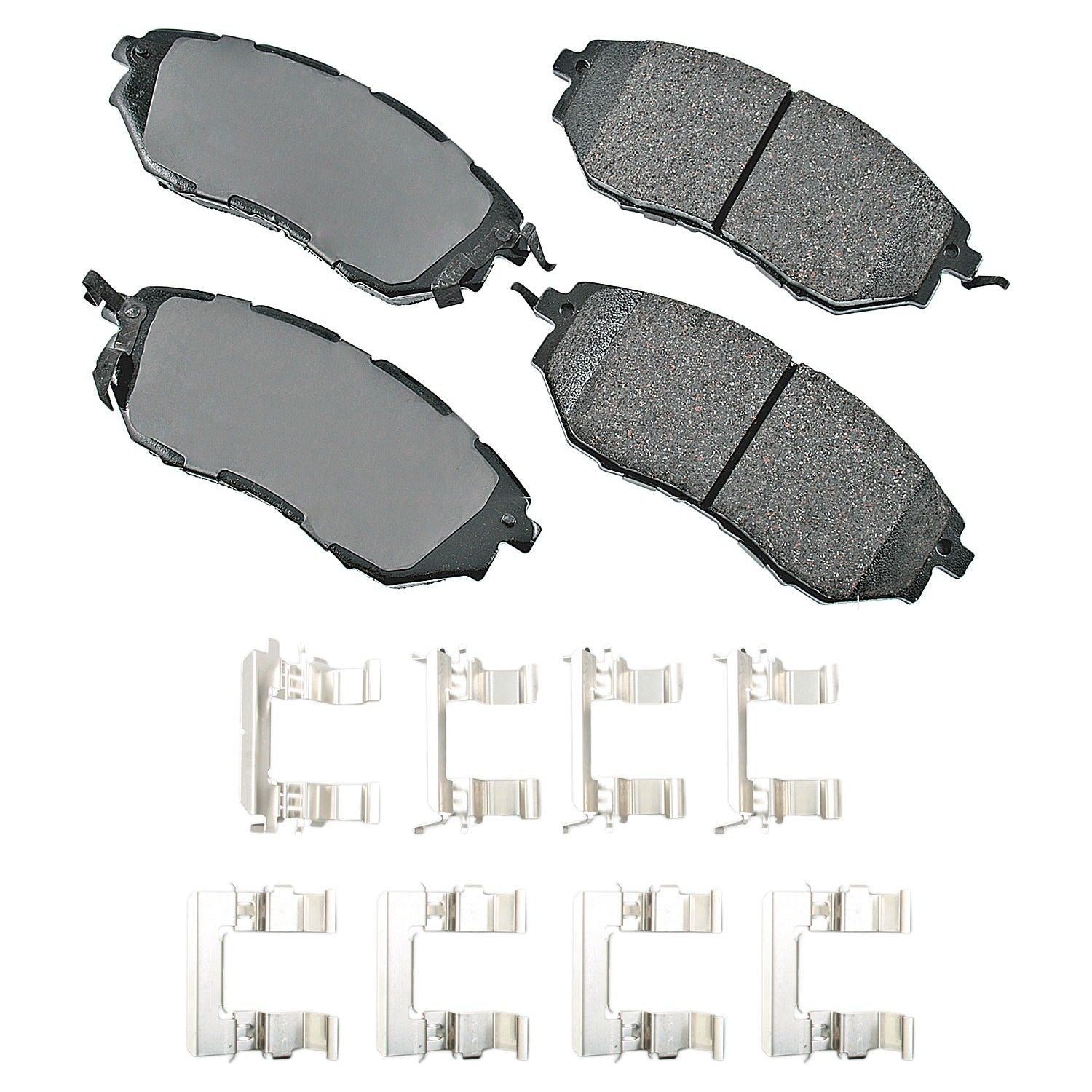 AKEBONO ACT1078A - ProACT Ultra-Premium Brake Pads - Front - Auto Parts Finder - Parts Ghoul