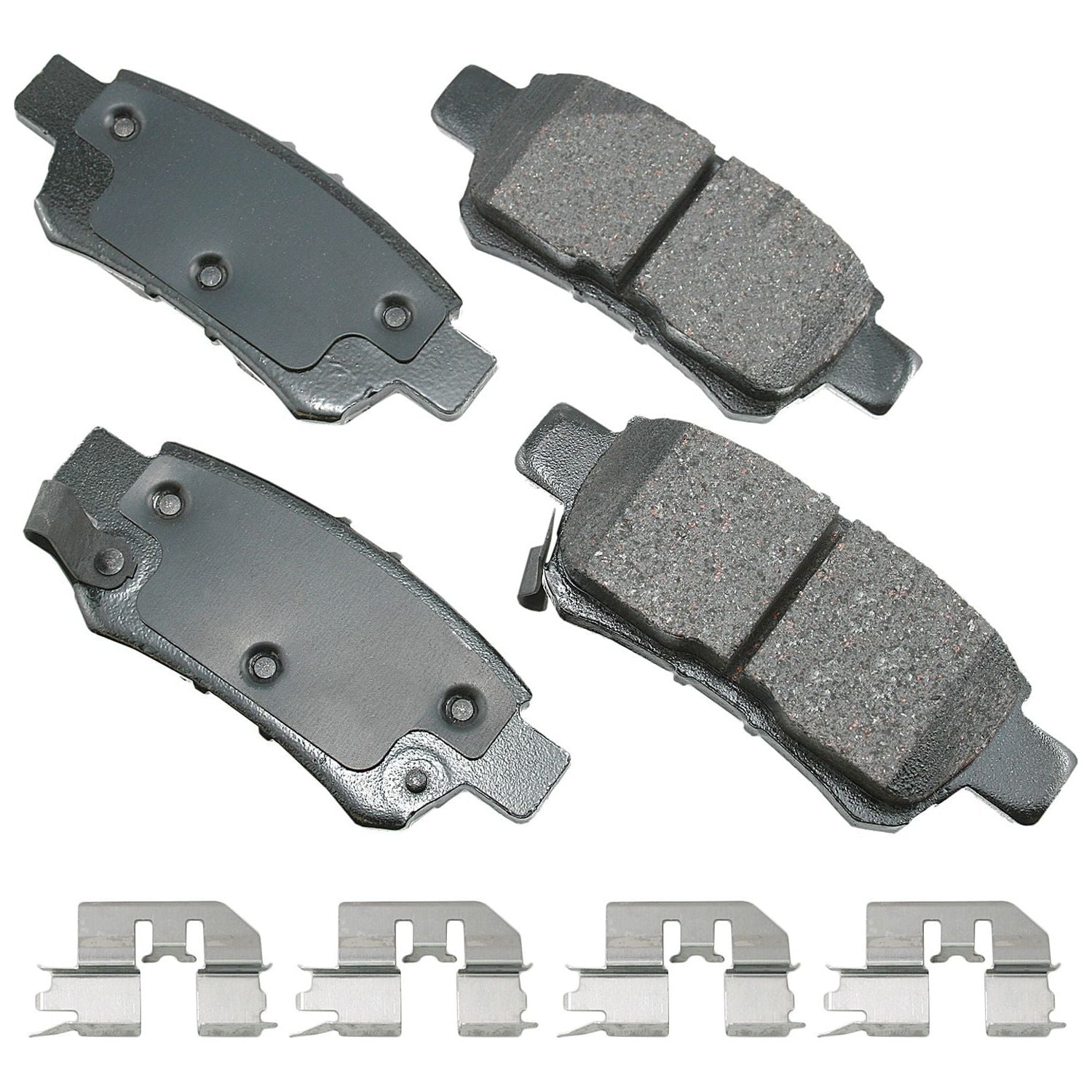 AKEBONO ACT1088A - ProACT Ultra-Premium Brake Pads - Rear - Auto Parts Finder - Parts Ghoul