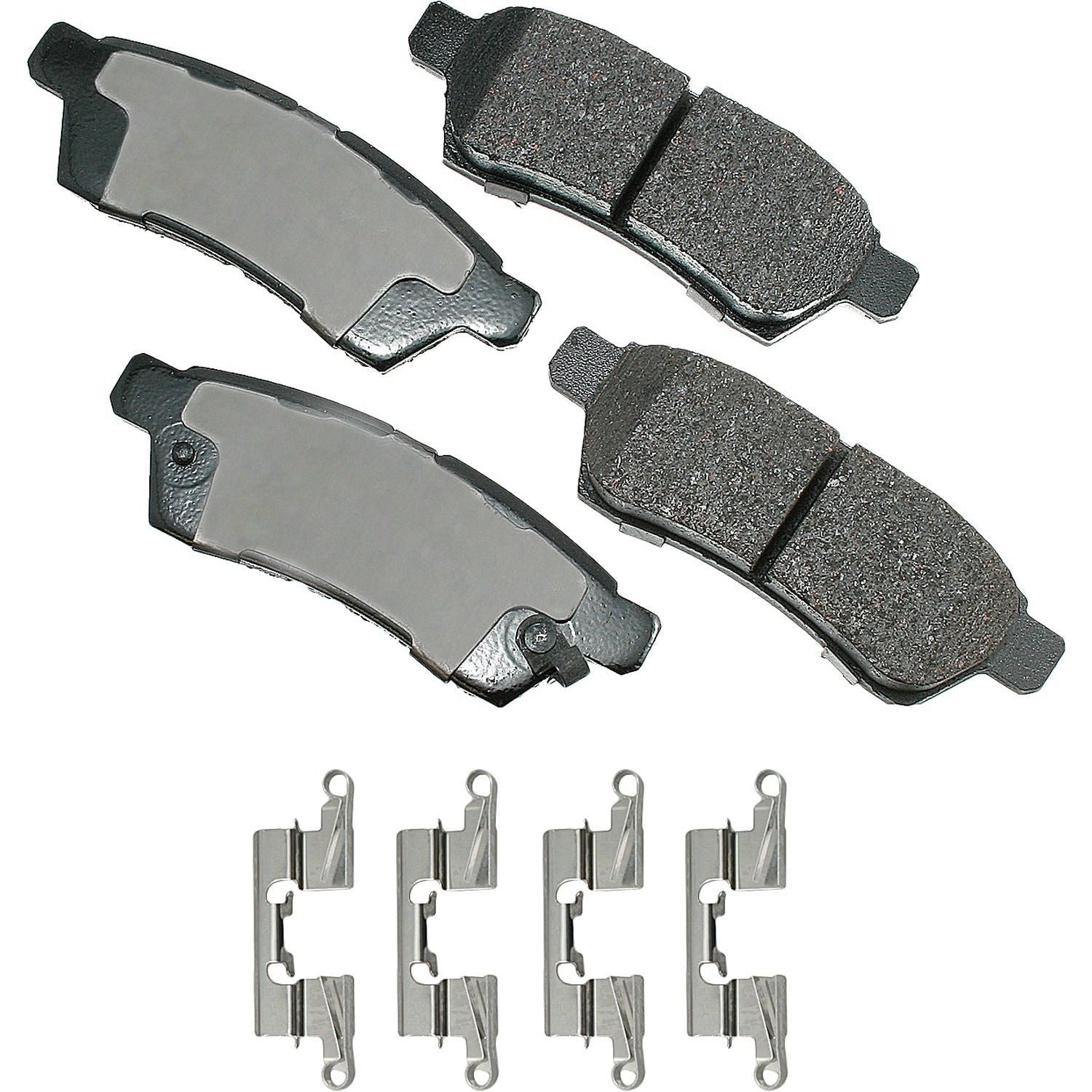 AKEBONO ACT1100 - ProACT Ultra-Premium Brake Pads - Rear - Auto Parts Finder - Parts Ghoul