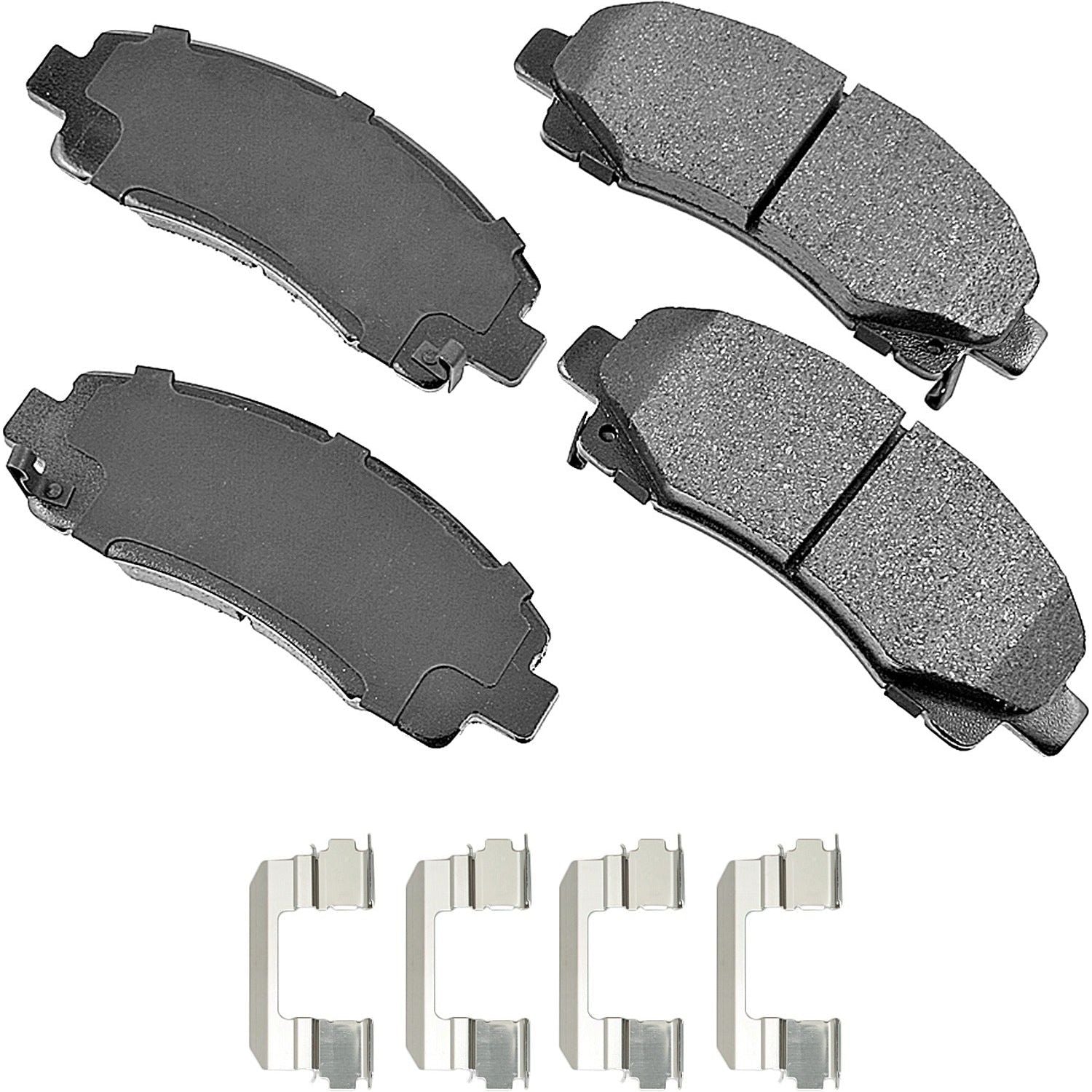 AKEBONO ACT1102 - ProACT Ultra-Premium Brake Pads - Front - Auto Parts Finder - Parts Ghoul