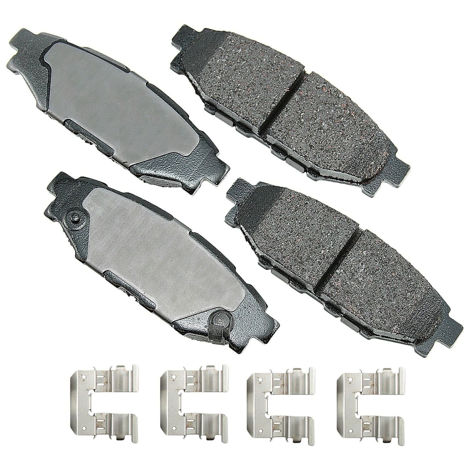 AKEBONO ACT1114A - ProACT Ultra-Premium Brake Pads - Rear - Auto Parts Finder - Parts Ghoul