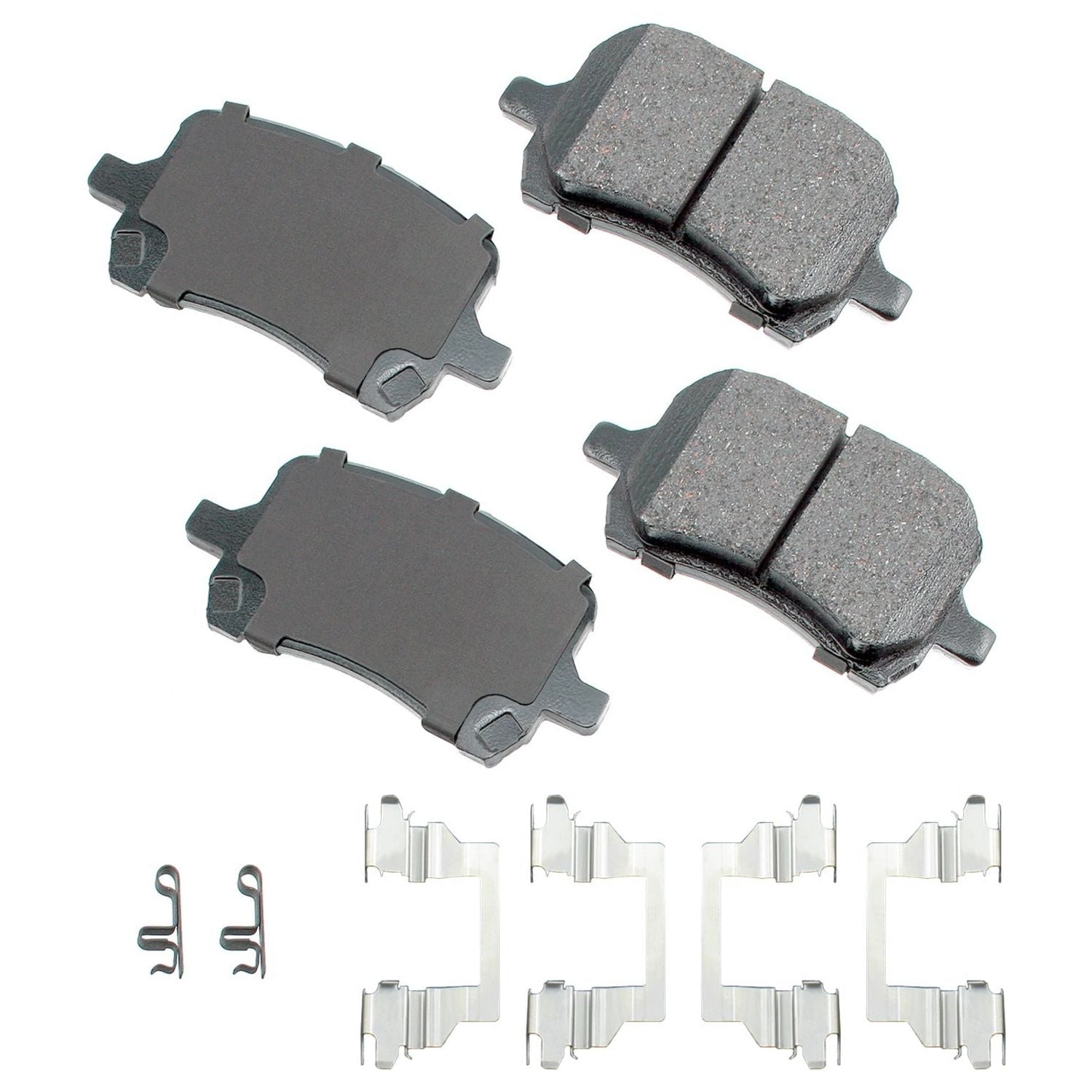 AKEBONO ACT1160 - ProACT Ultra-Premium Brake Pads - Front - Auto Parts Finder - Parts Ghoul