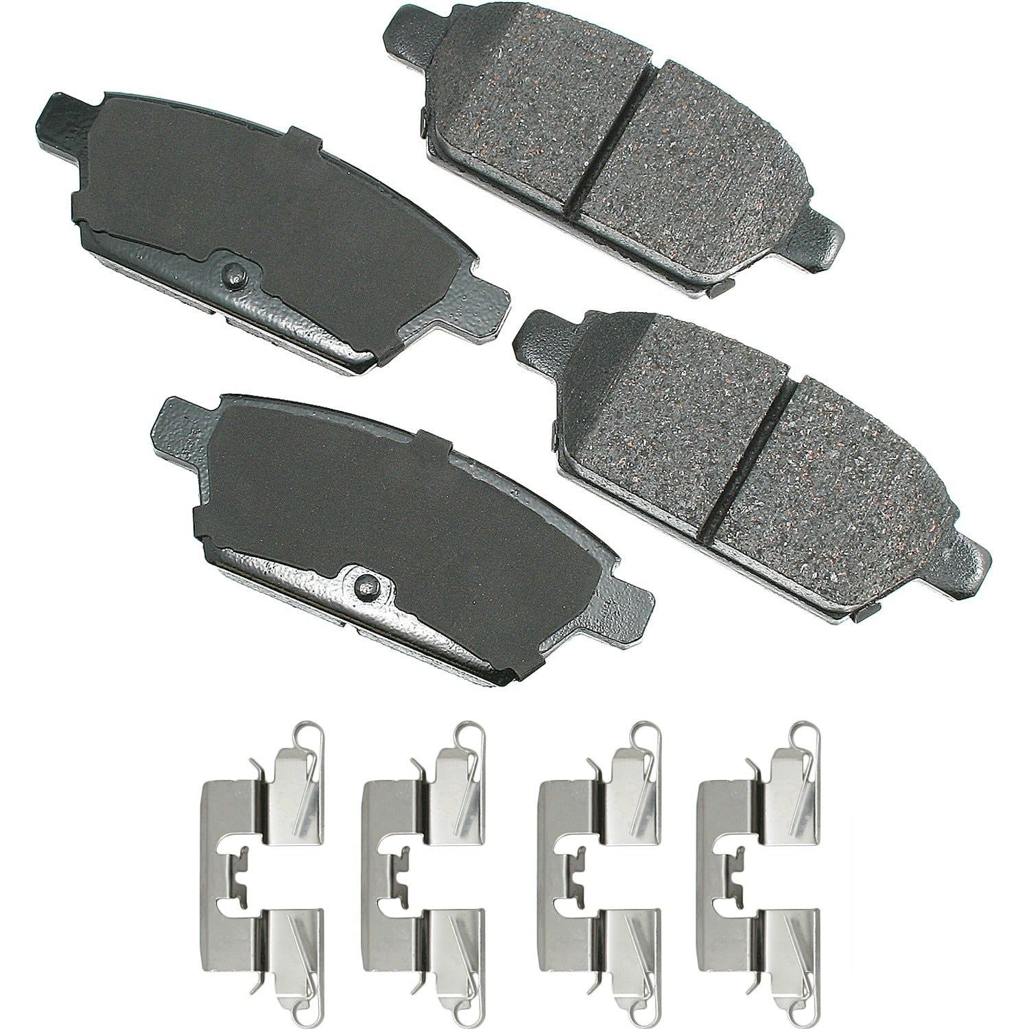 AKEBONO ACT1161 - ProACT Ultra-Premium Brake Pads - Rear - Auto Parts Finder - Parts Ghoul