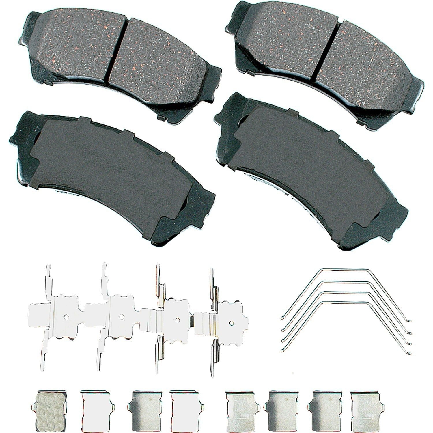 AKEBONO ACT1164 - Brake Pad Front Ford Fusion 06-12 Lincoln MKZ - Auto Parts Finder - Parts Ghoul