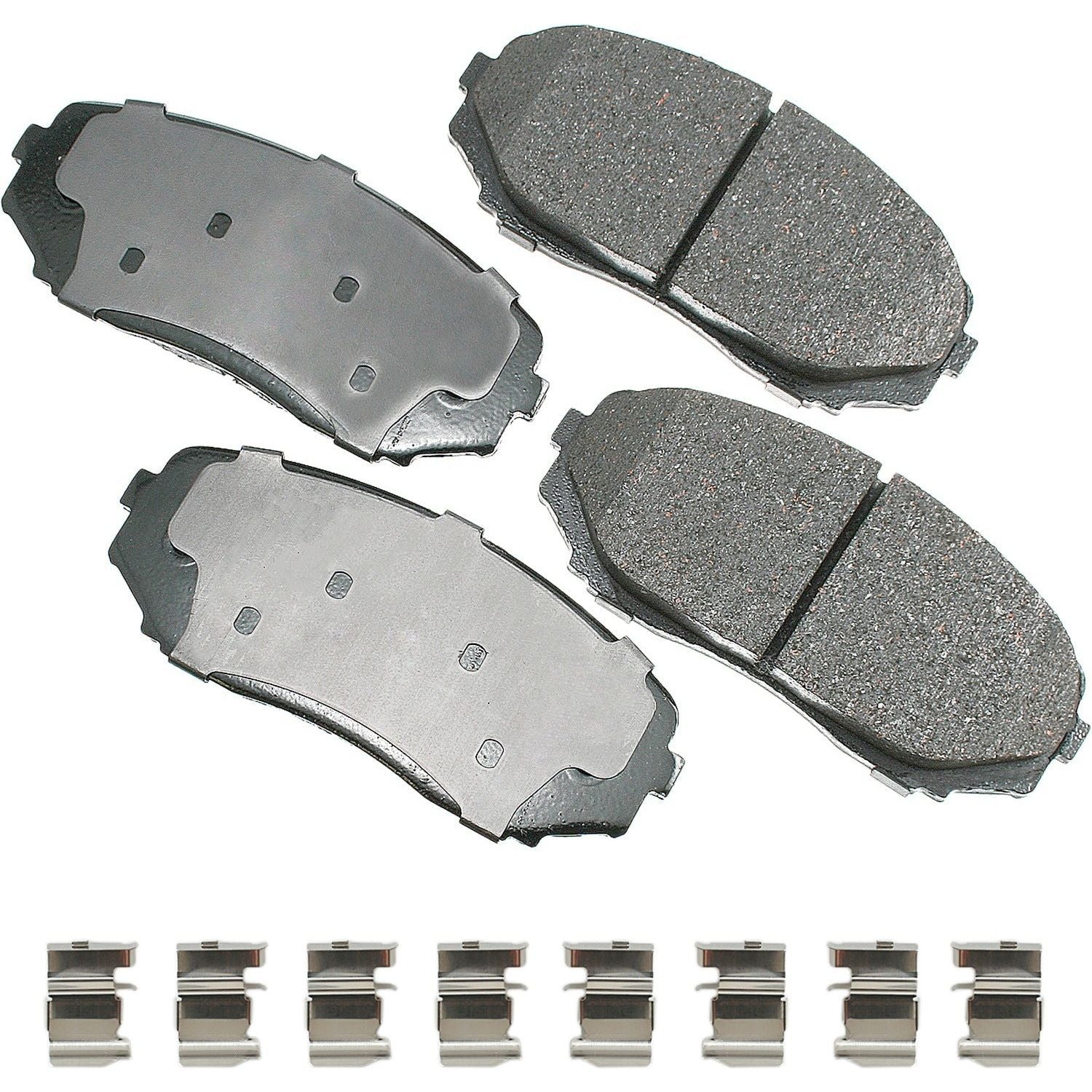 AKEBONO ACT1258 - ProACT Ultra-Premium Brake Pads - Front - Auto Parts Finder - Parts Ghoul