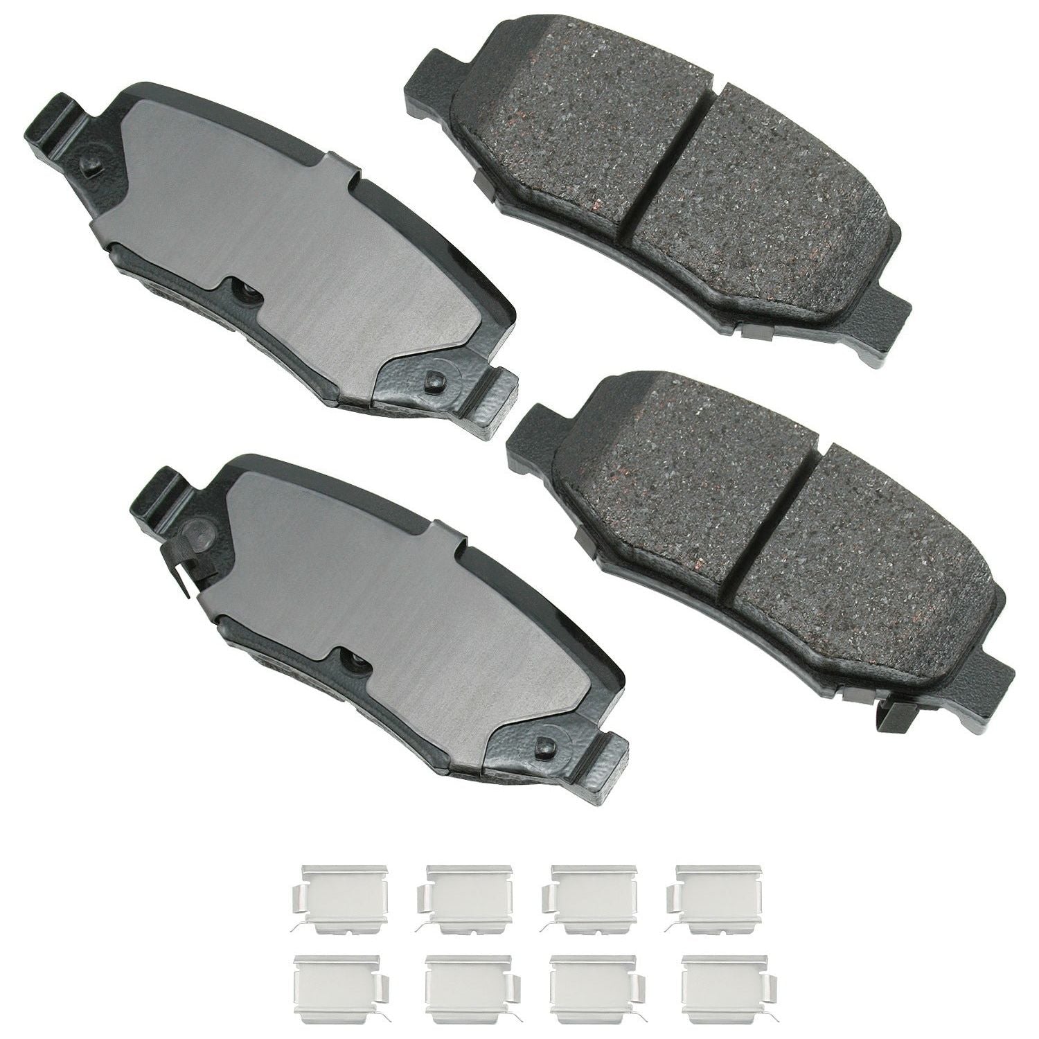 AKEBONO ACT1274A - Brake Pad Rear Dodge Nitro 07-11 Wrangler - Auto Parts Finder - Parts Ghoul