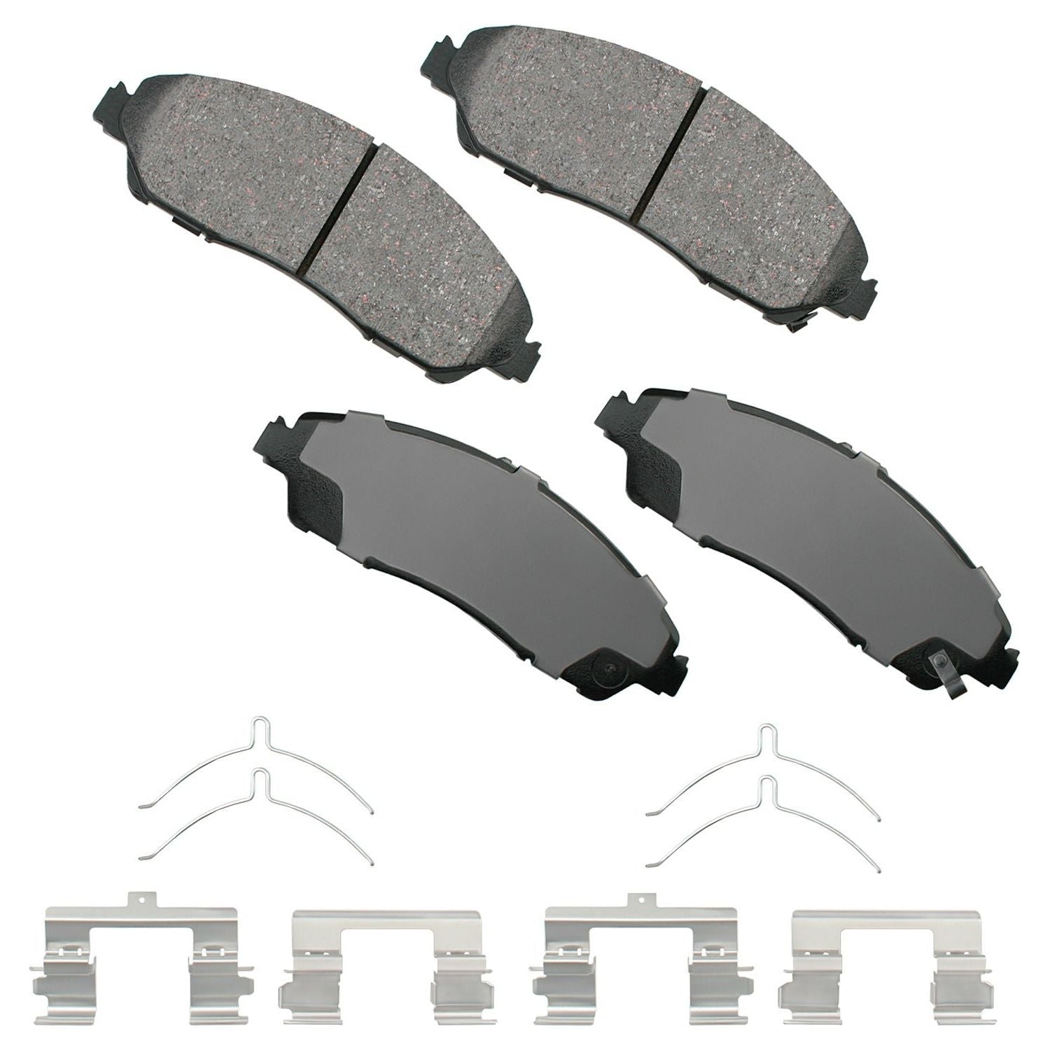 AKEBONO ACT1280 - ProACT Ultra-Premium Brake Pads - Front - Auto Parts Finder - Parts Ghoul