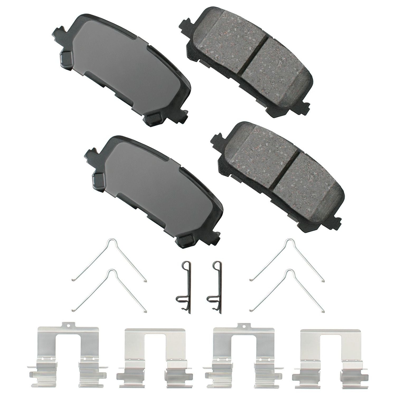 AKEBONO ACT1281 - Brake Pad Rear Acura MDX 07-16 Honda Odyssey - Auto Parts Finder - Parts Ghoul