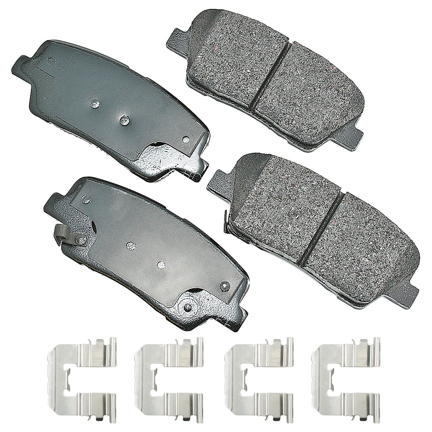 AKEBONO ACT1284B - Brake Pad Rear Hyundai Santa Fe 10-16 - Auto Parts Finder - Parts Ghoul