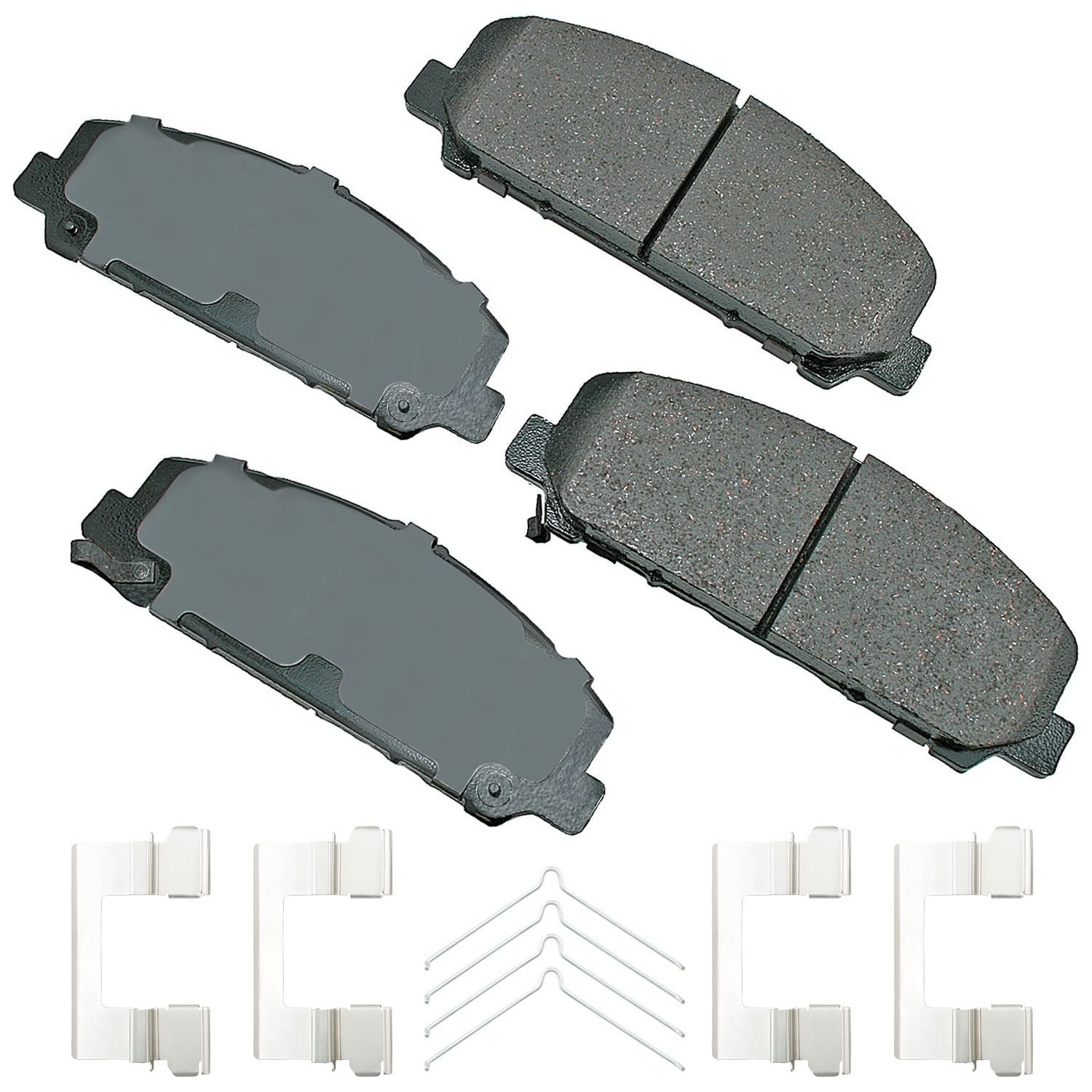 AKEBONO ACT1286A - Brake Pad Front Infiniti QX56 06-13 QX8 06-13 - Auto Parts Finder - Parts Ghoul