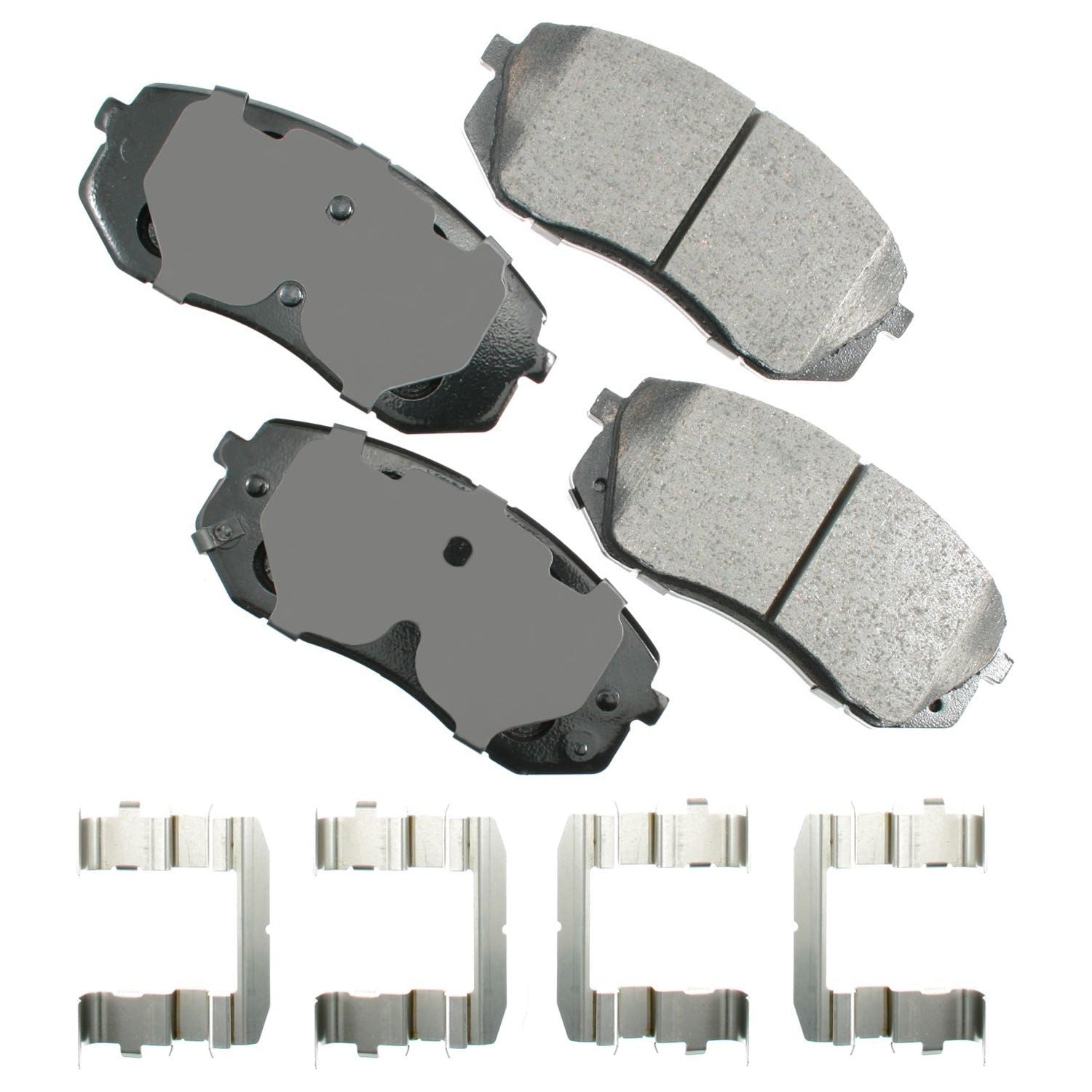 AKEBONO ACT1295 - Brake Pad Front Hyundai Sonata Tuco 10-15 Kia - Auto Parts Finder - Parts Ghoul