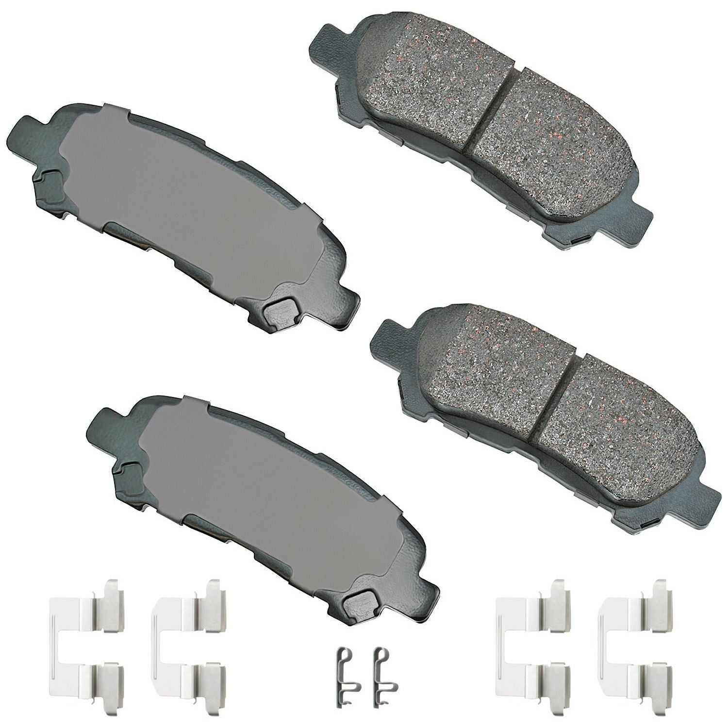 AKEBONO ACT1325A - Brake Pad Front Toyota Highlander 08-13 - Auto Parts Finder - Parts Ghoul