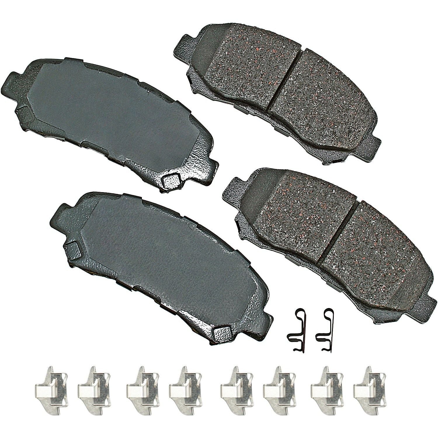 AKEBONO ACT1338B - Brake Pad Front Nissan Rogue 08-18 Select 14-15 - Auto Parts Finder - Parts Ghoul