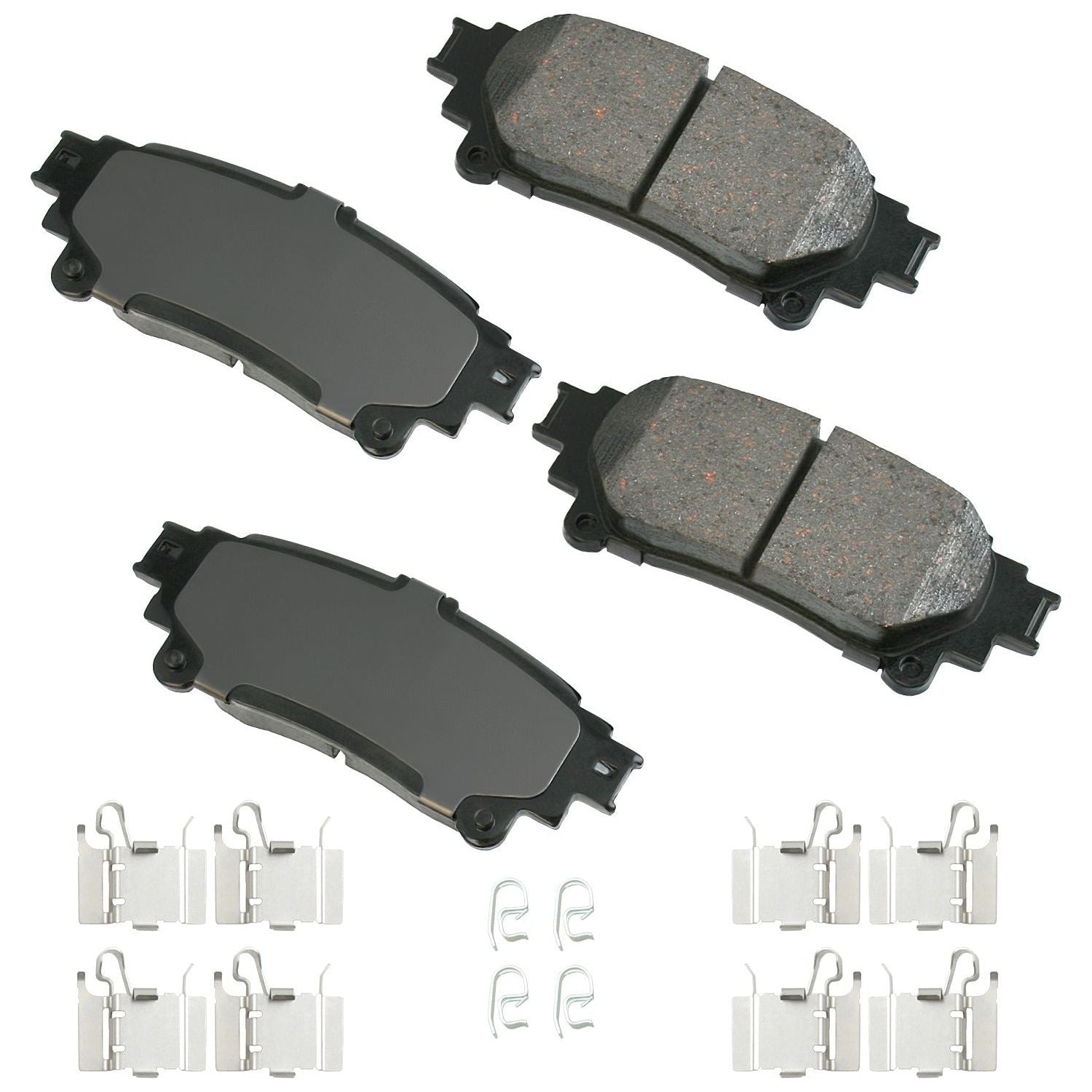 AKEBONO ACT1391A - ProACT Ultra-Premium Brake Pads - Rear - Auto Parts Finder - Parts Ghoul