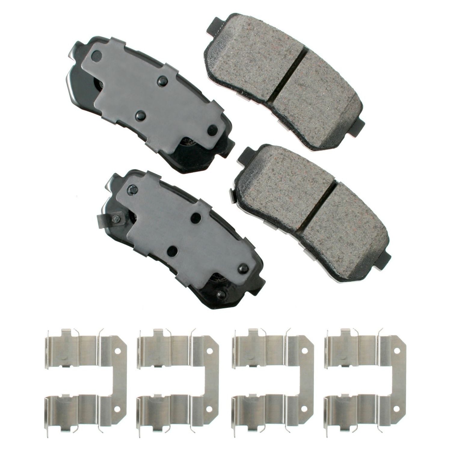 AKEBONO ACT1398 - ProACT Ultra-Premium Brake Pads - Rear - Auto Parts Finder - Parts Ghoul