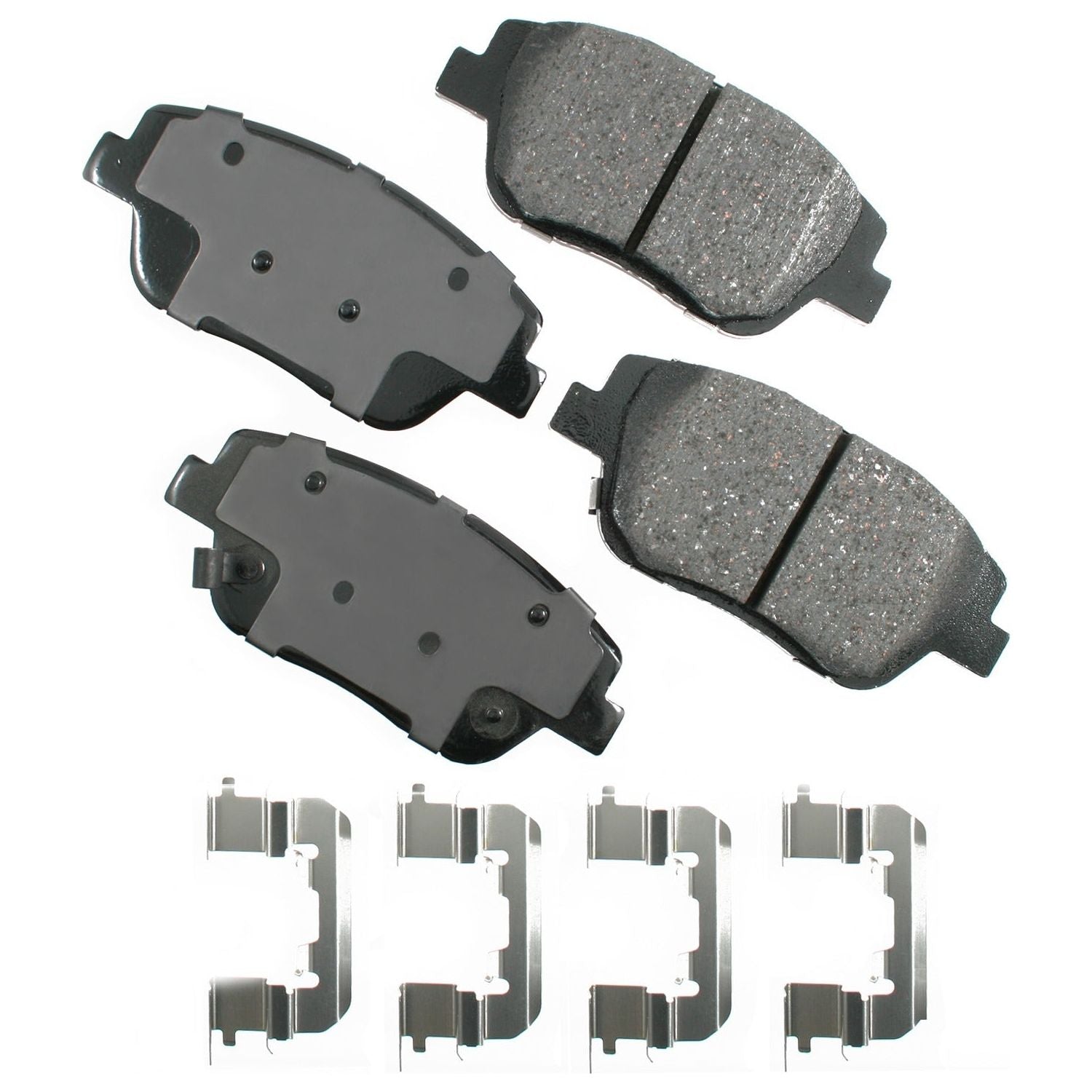 AKEBONO ACT1444 - ProACT Ultra-Premium Brake Pads - Front - Auto Parts Finder - Parts Ghoul