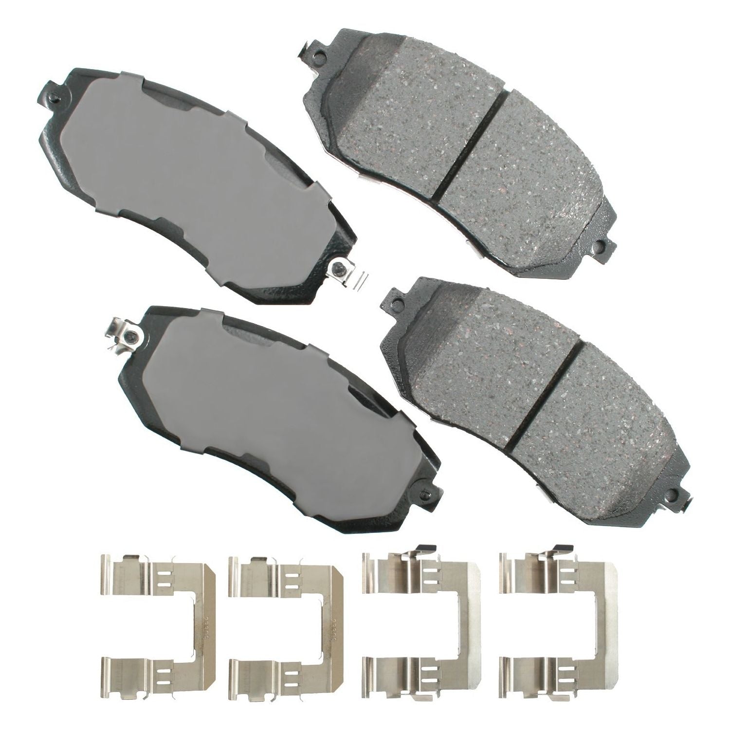 AKEBONO ACT1539 - ProACT Ultra-Premium Brake Pads - Front - Auto Parts Finder - Parts Ghoul