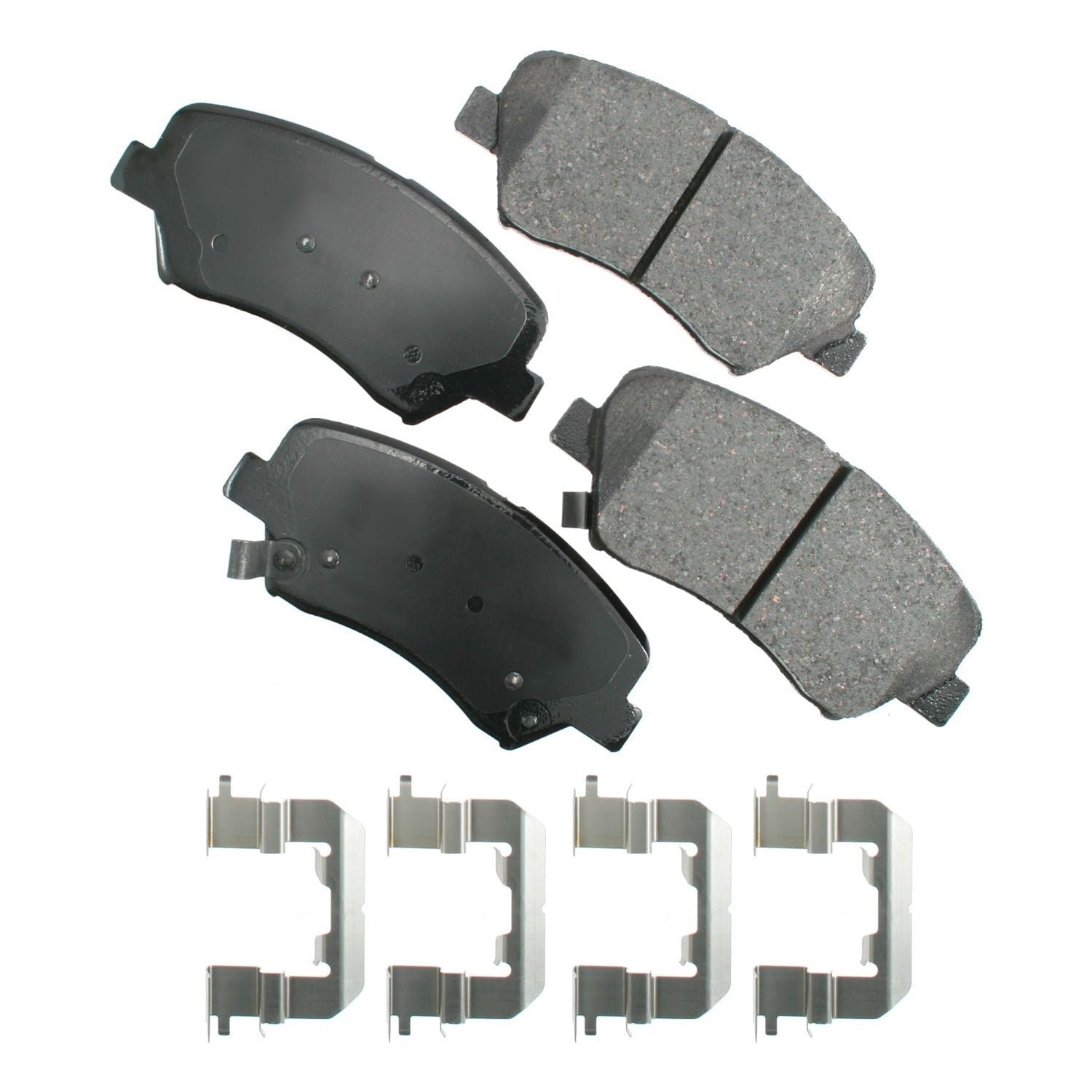 AKEBONO ACT1543 - Brake Pad Front Hyundai Azera 12-16 Santa Fe - Auto Parts Finder - Parts Ghoul