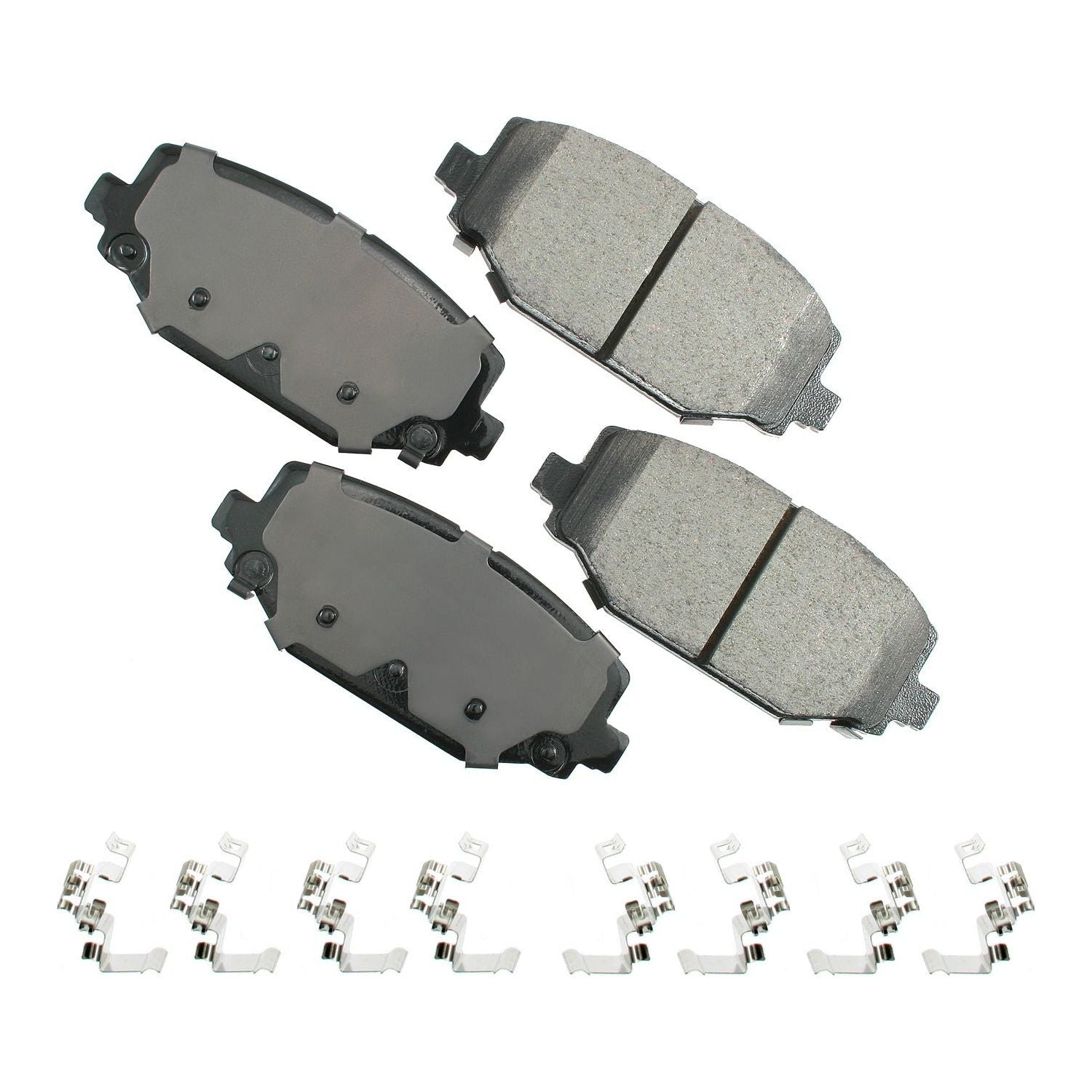 AKEBONO ACT1596 - ProACT Ultra-Premium Brake Pads - Rear - Auto Parts Finder - Parts Ghoul