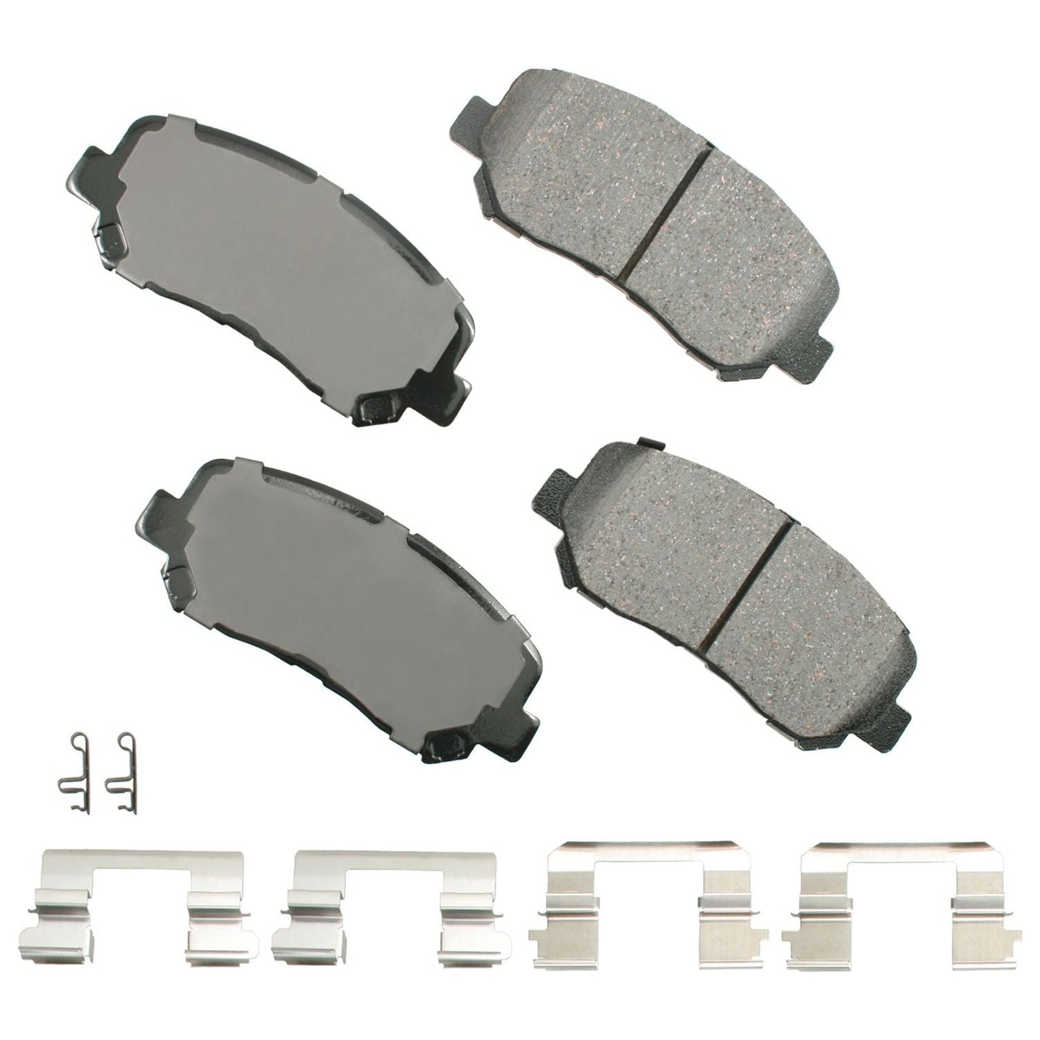 AKEBONO ACT1623 - Brake Pad Front Jeep Cherokee 14-17 Mazda CX - Auto Parts Finder - Parts Ghoul