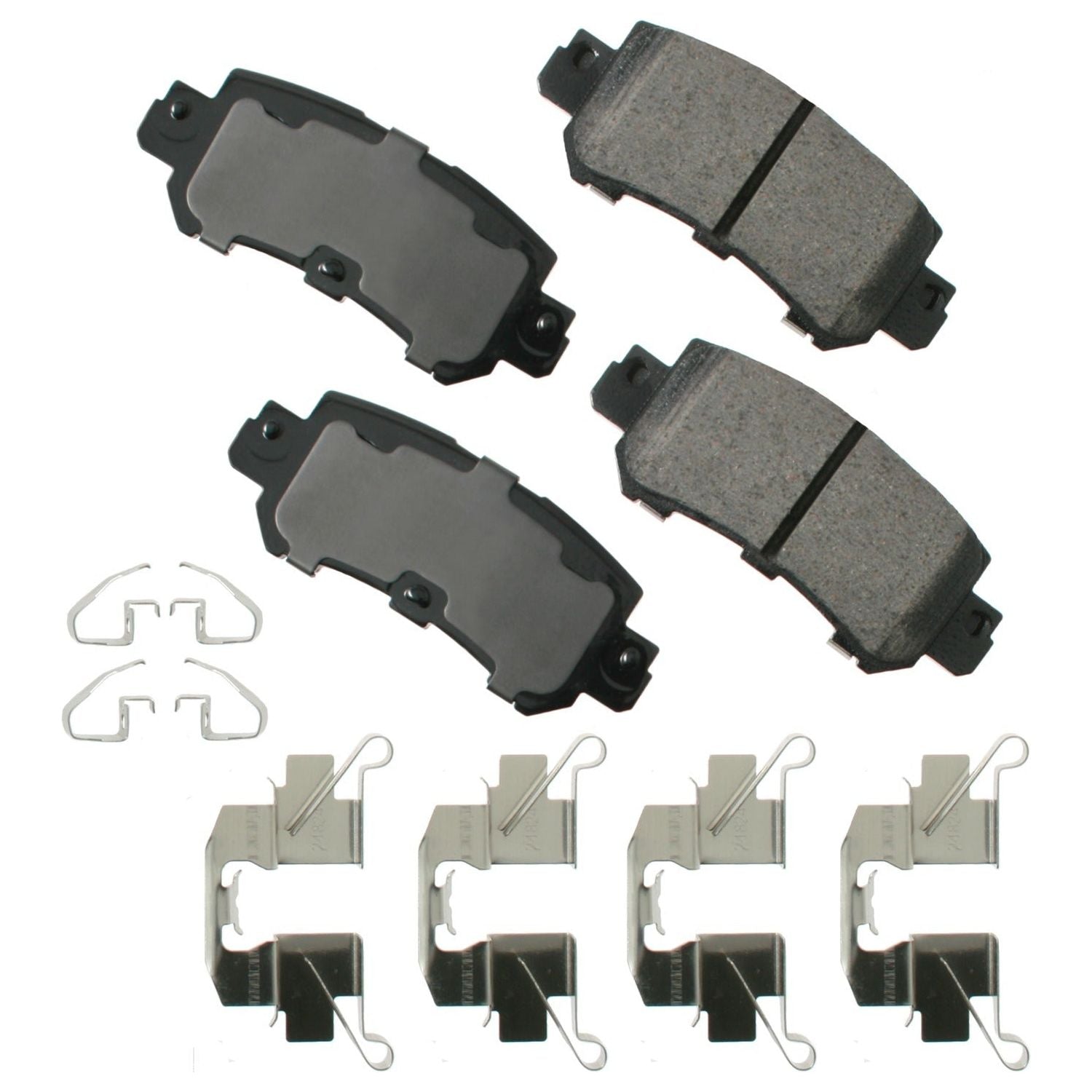 AKEBONO ACT1624 - Brake Pad Rear Mazda CX- 3 16-18 CX-5 13-15 - Auto Parts Finder - Parts Ghoul