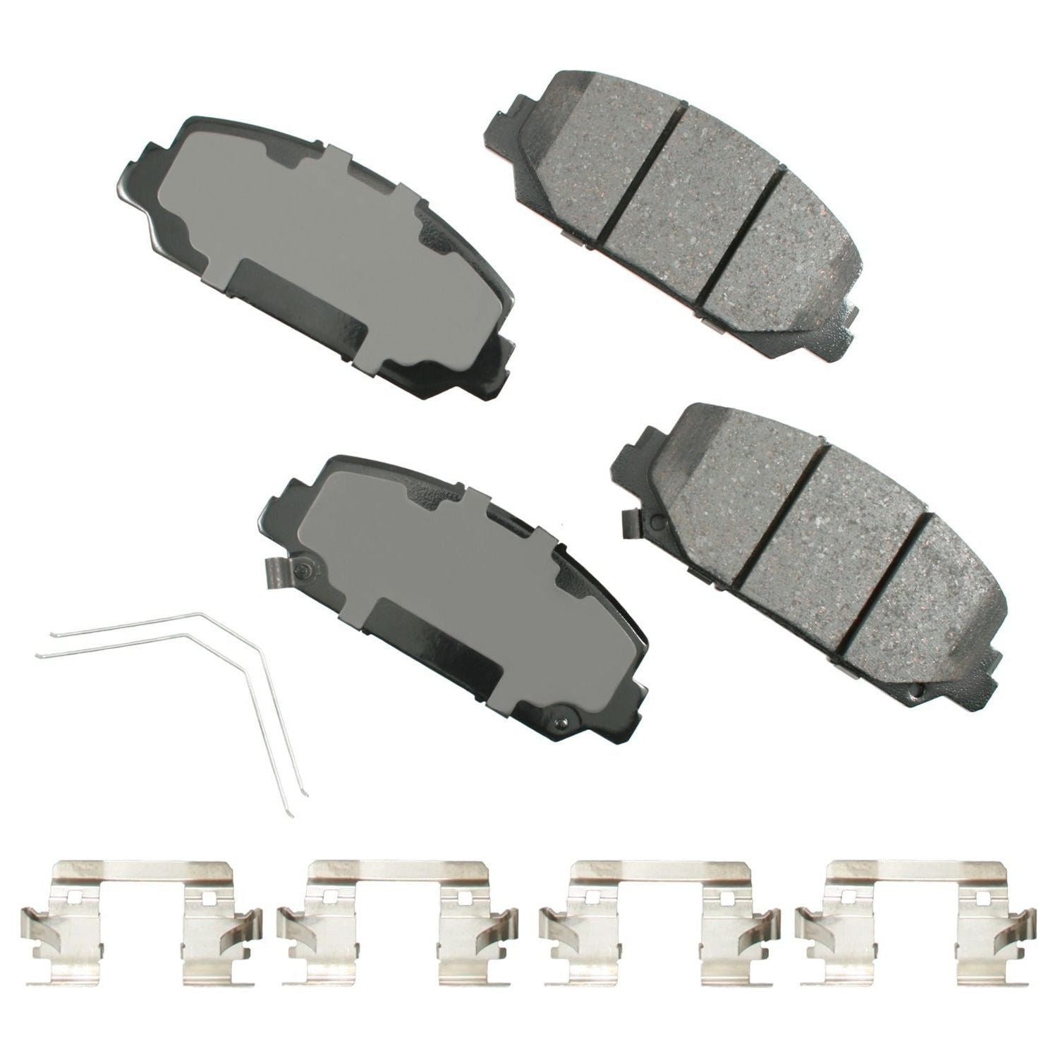 AKEBONO ACT1697 - ProACT Ultra-Premium Brake Pads - Front - Auto Parts Finder - Parts Ghoul