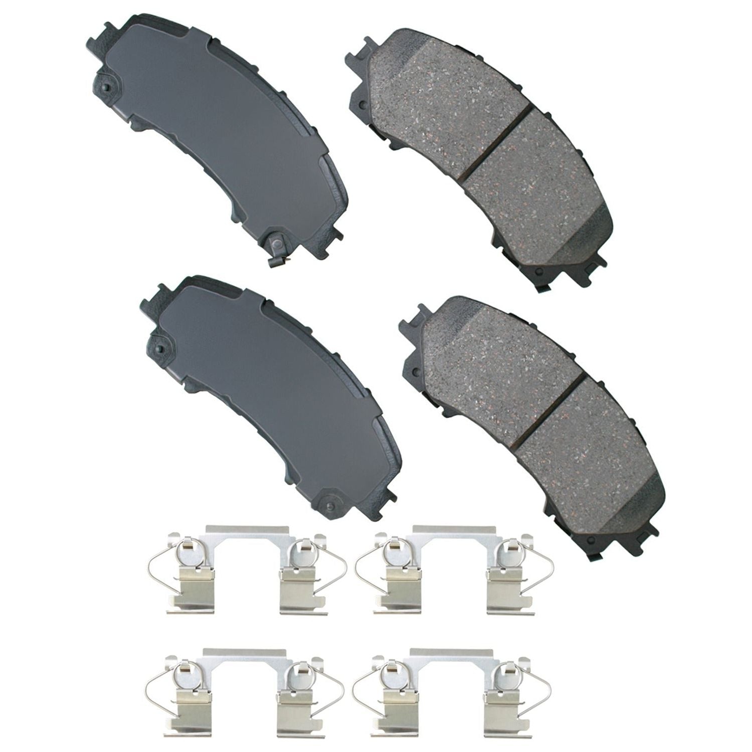 AKEBONO ACT1736 - Brake Pad Front Infiniti Q50 14-19 Q60 17-19 - Auto Parts Finder - Parts Ghoul